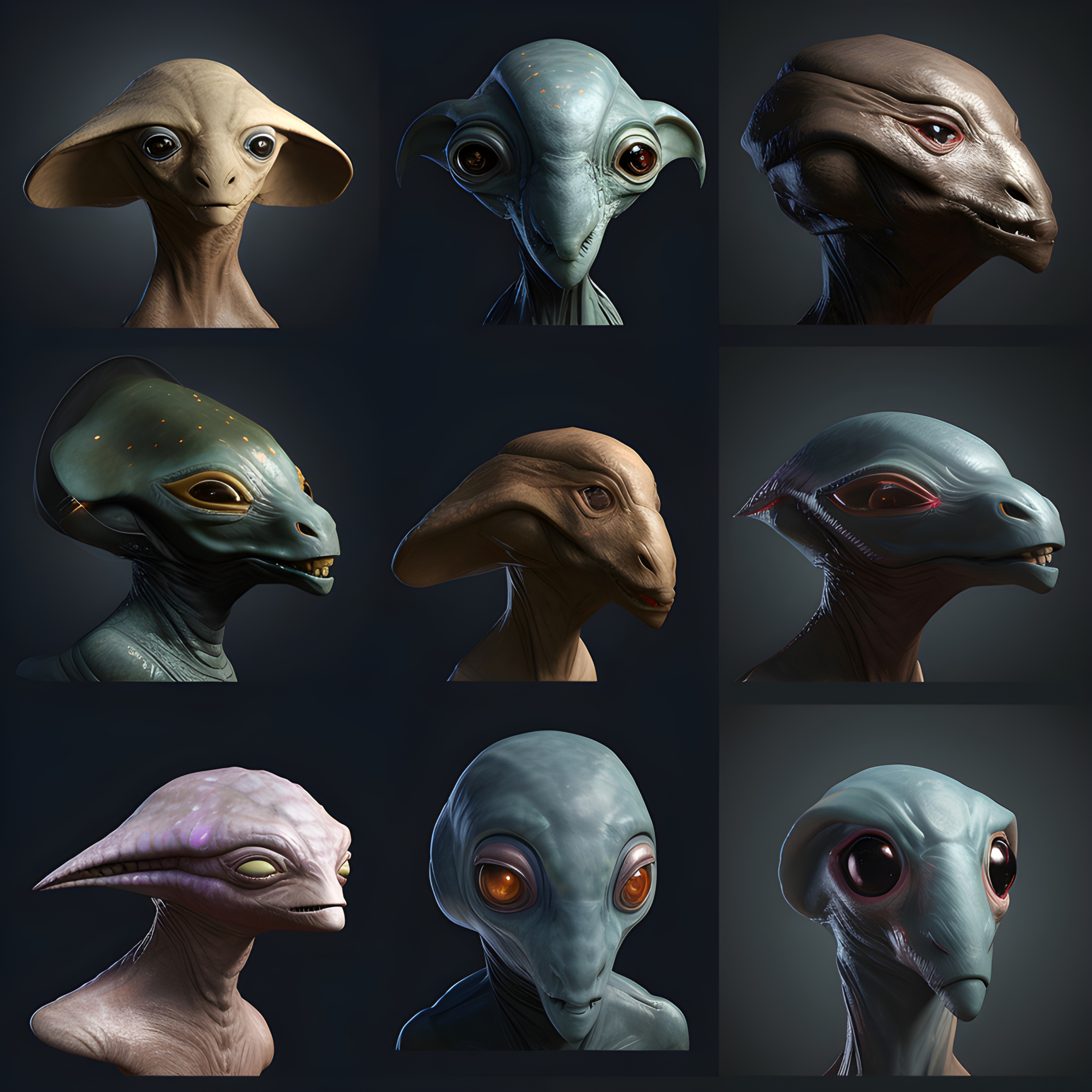 Exquisite Alien Different Exotic Aliens. - Impossible Images - Unique stock images for ...