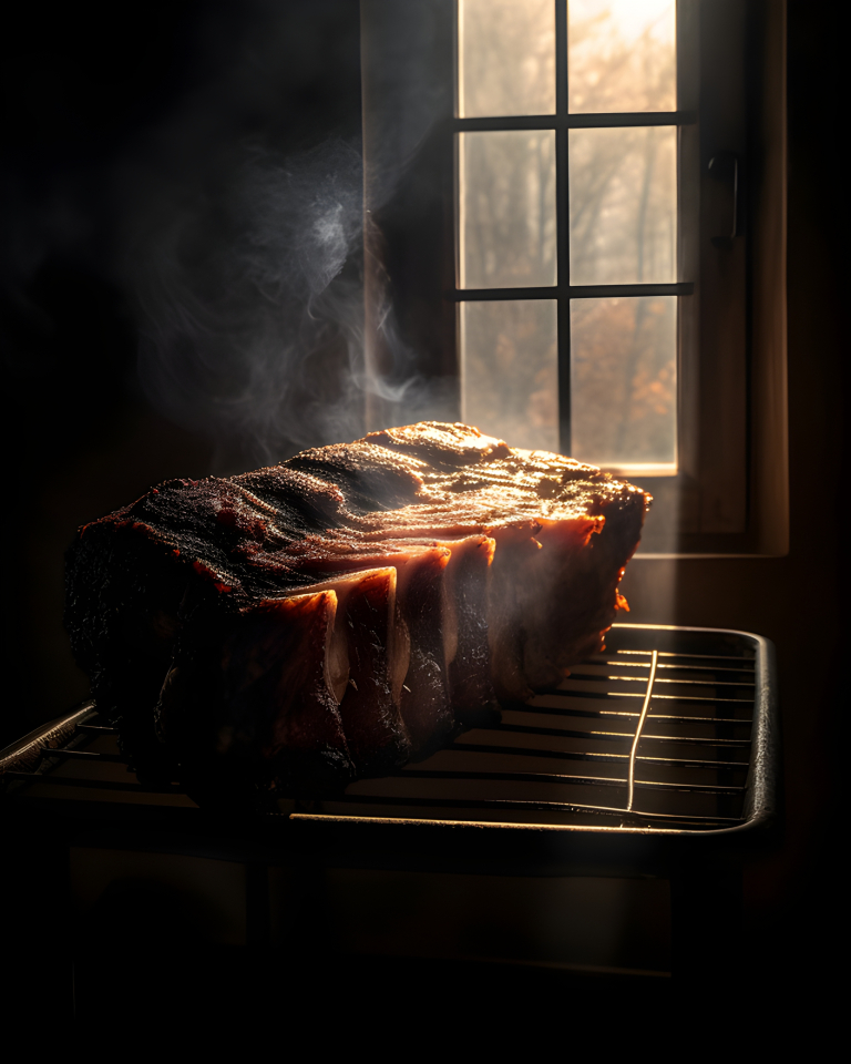 Chicken Ribs On Rack Cooked rack of ribs - Impossible Images - Unique stock images for ...