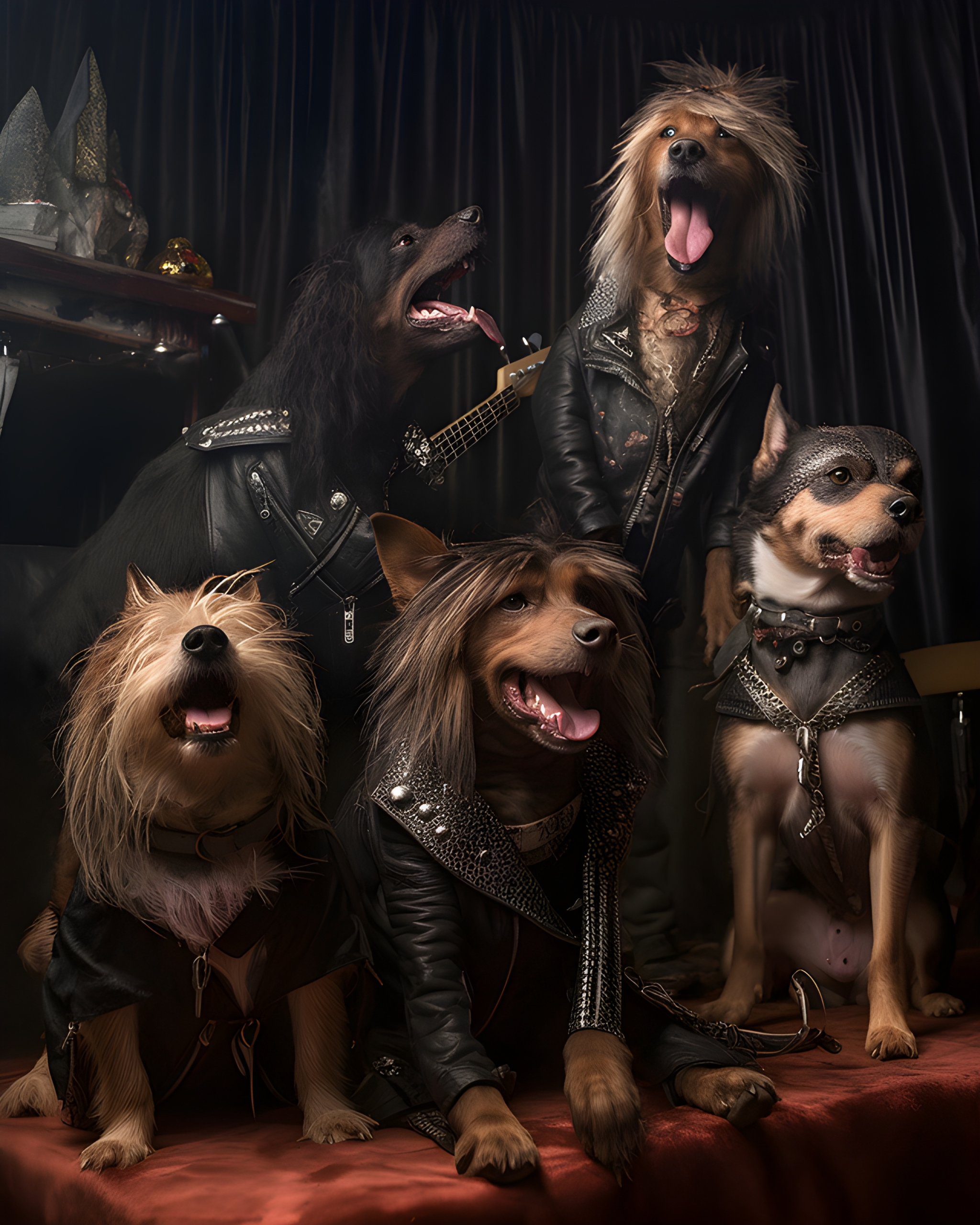 Dog rock band