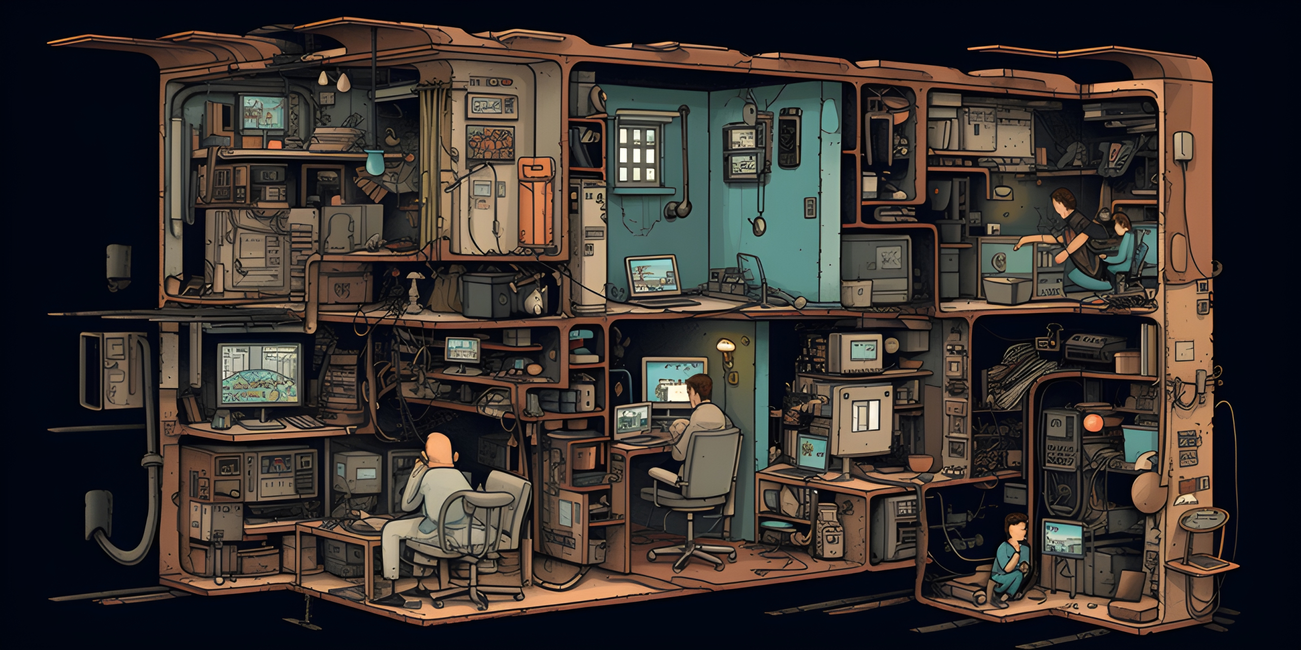 Underground networking
