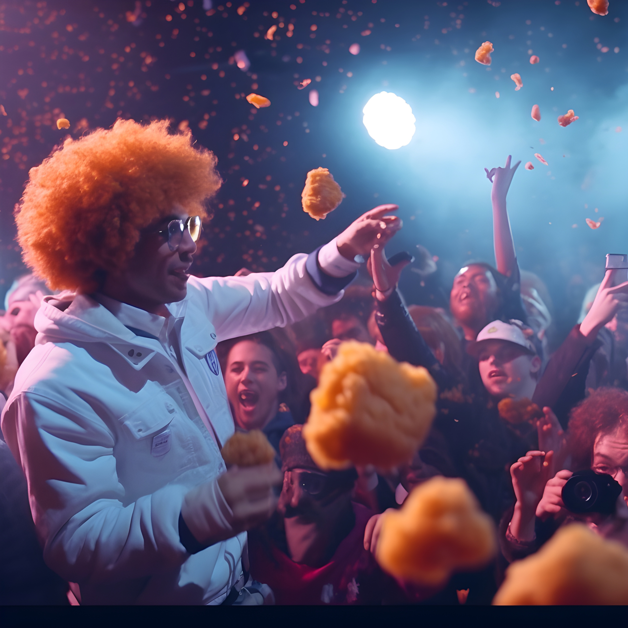 A chicken nugget festival