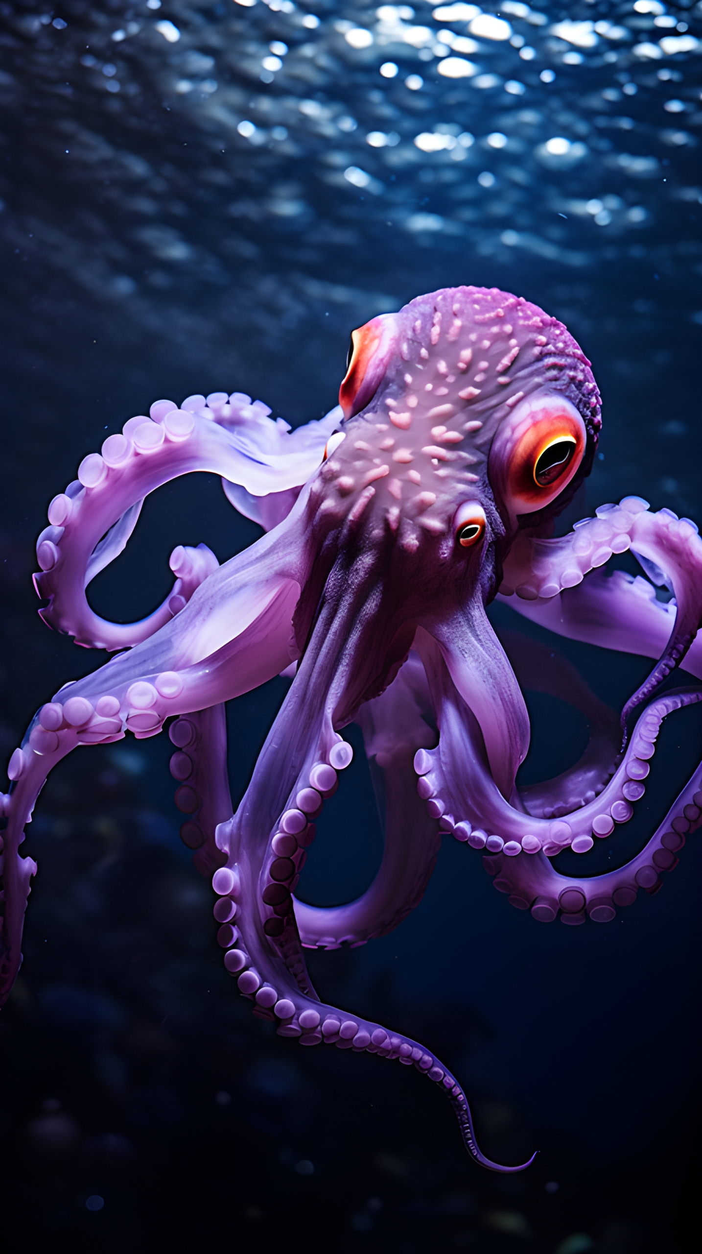 Purple octopus