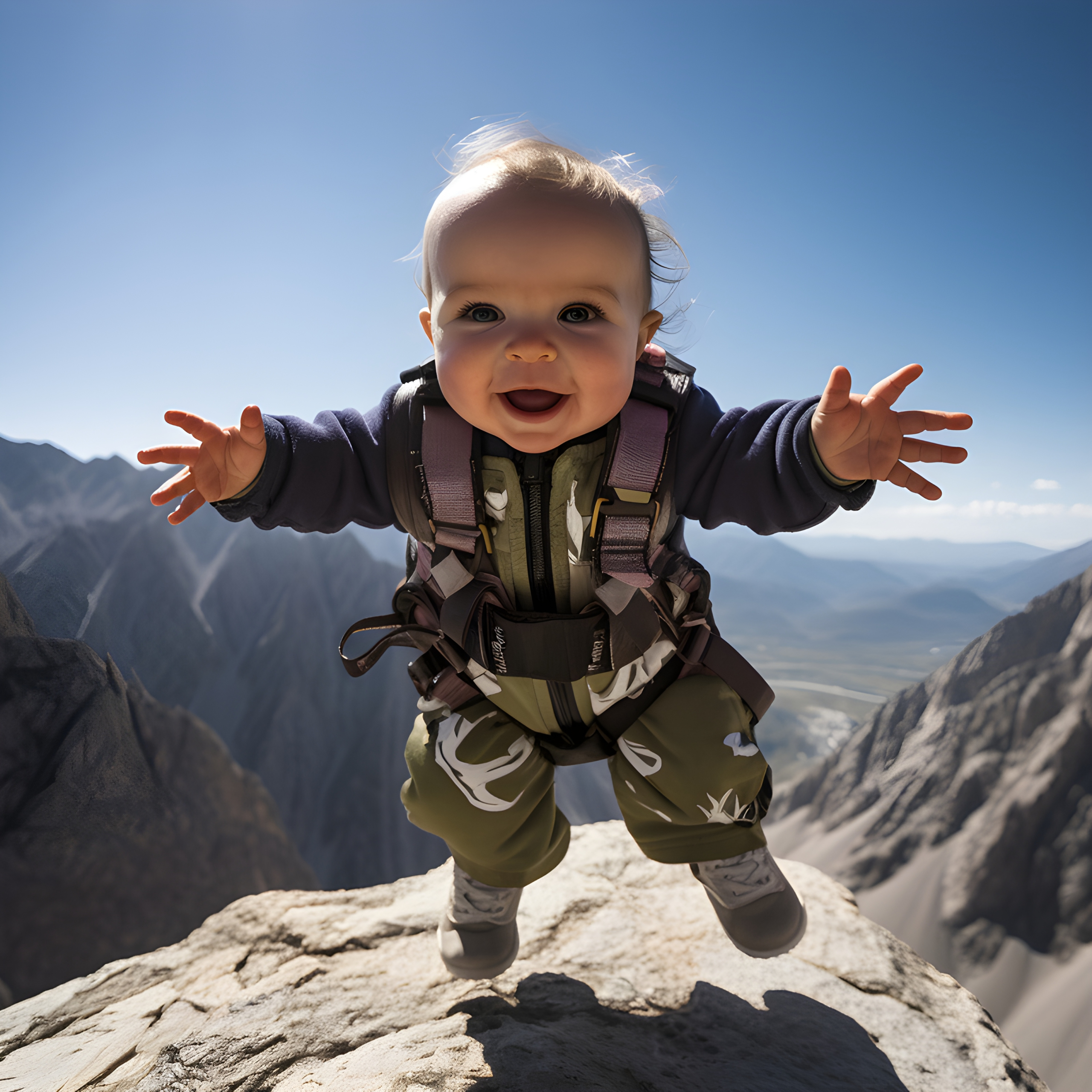Baby base jumper