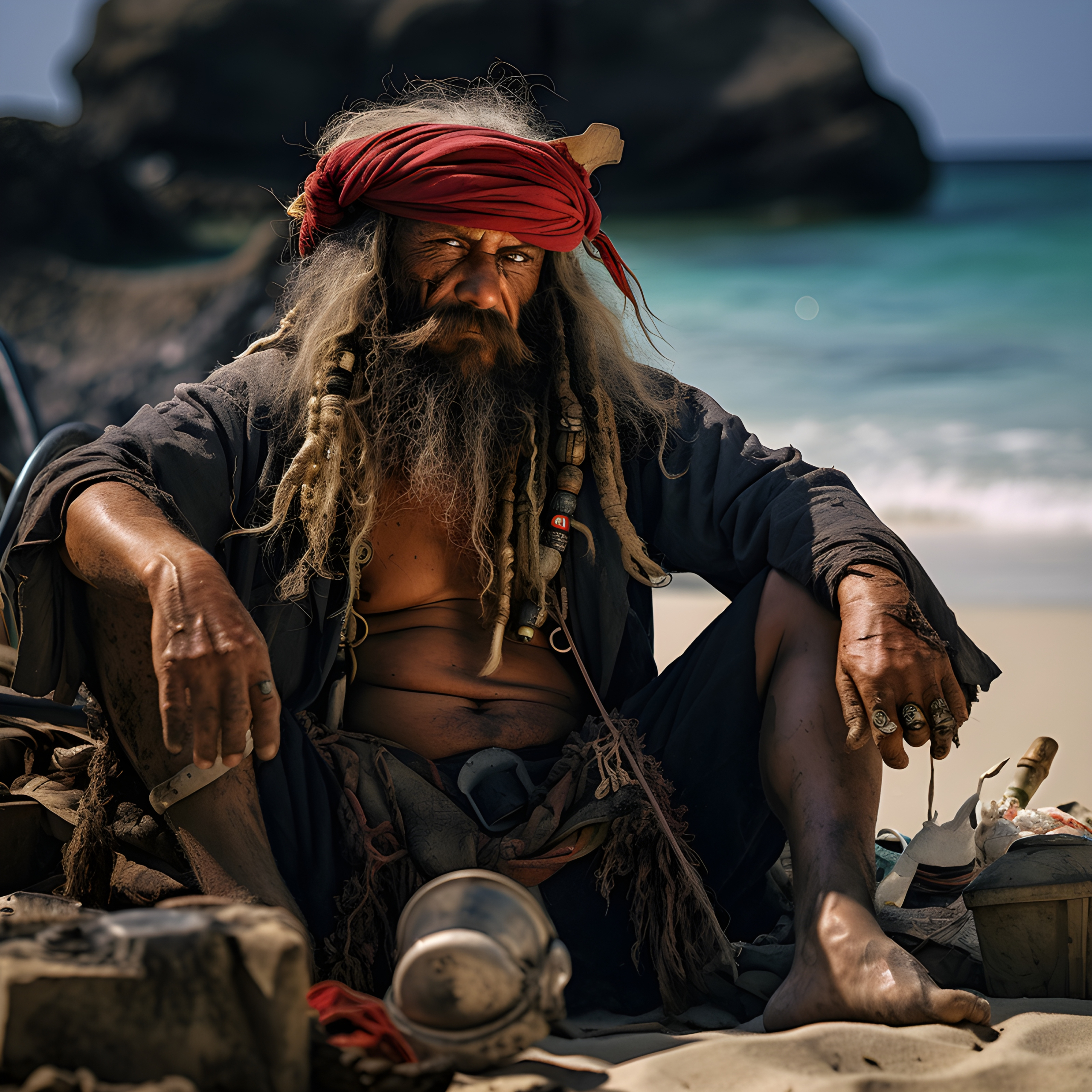 Stranded Pirate