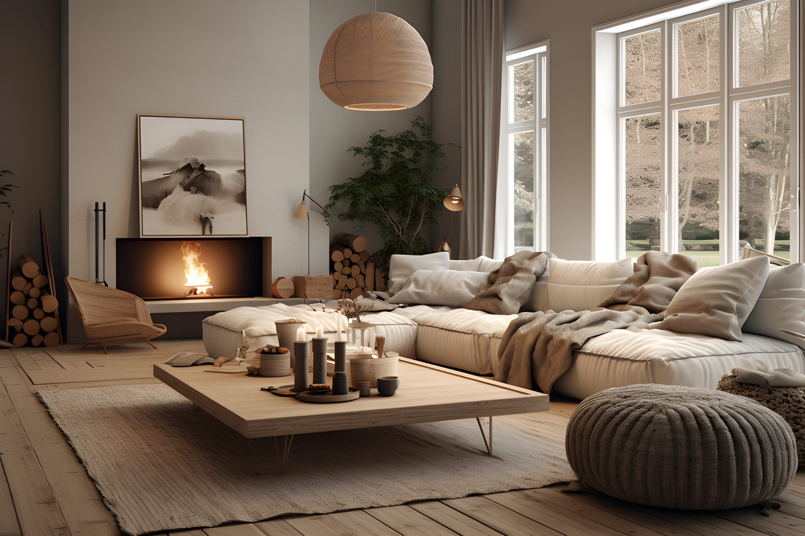 Scandinavian home interior