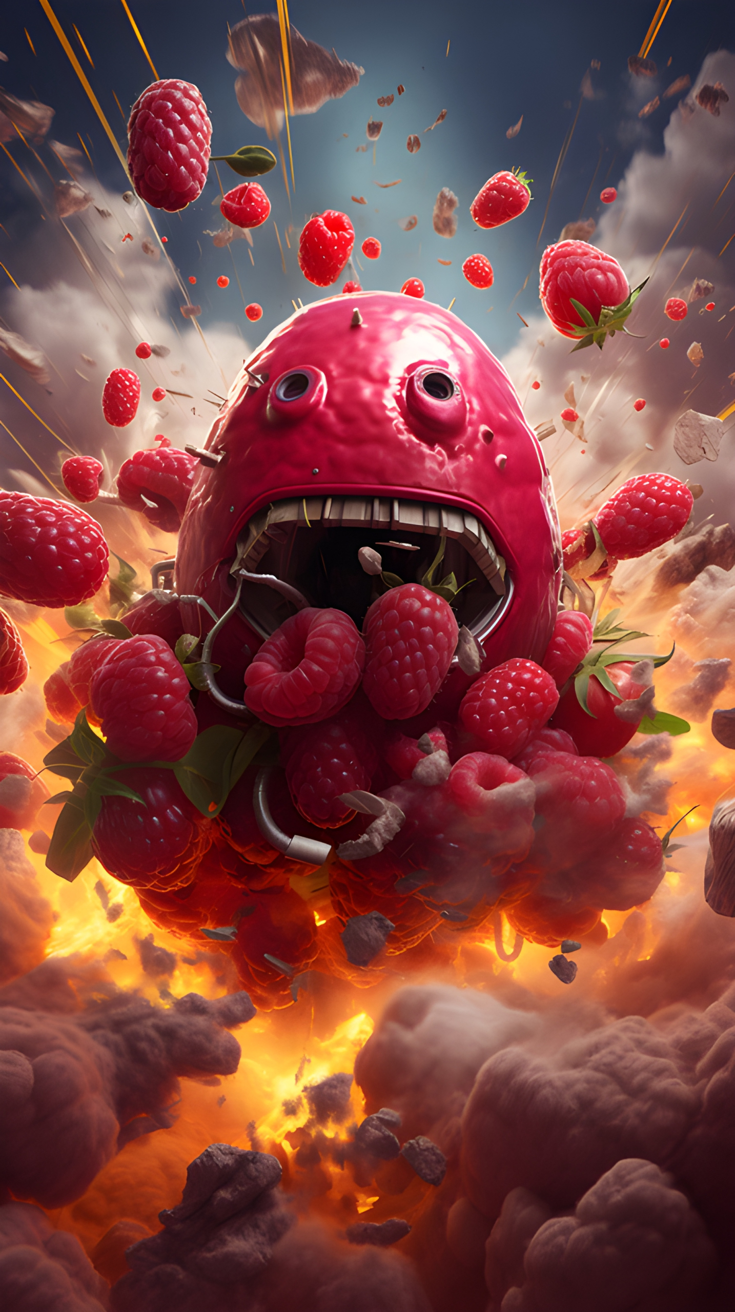 Rasberry explosion