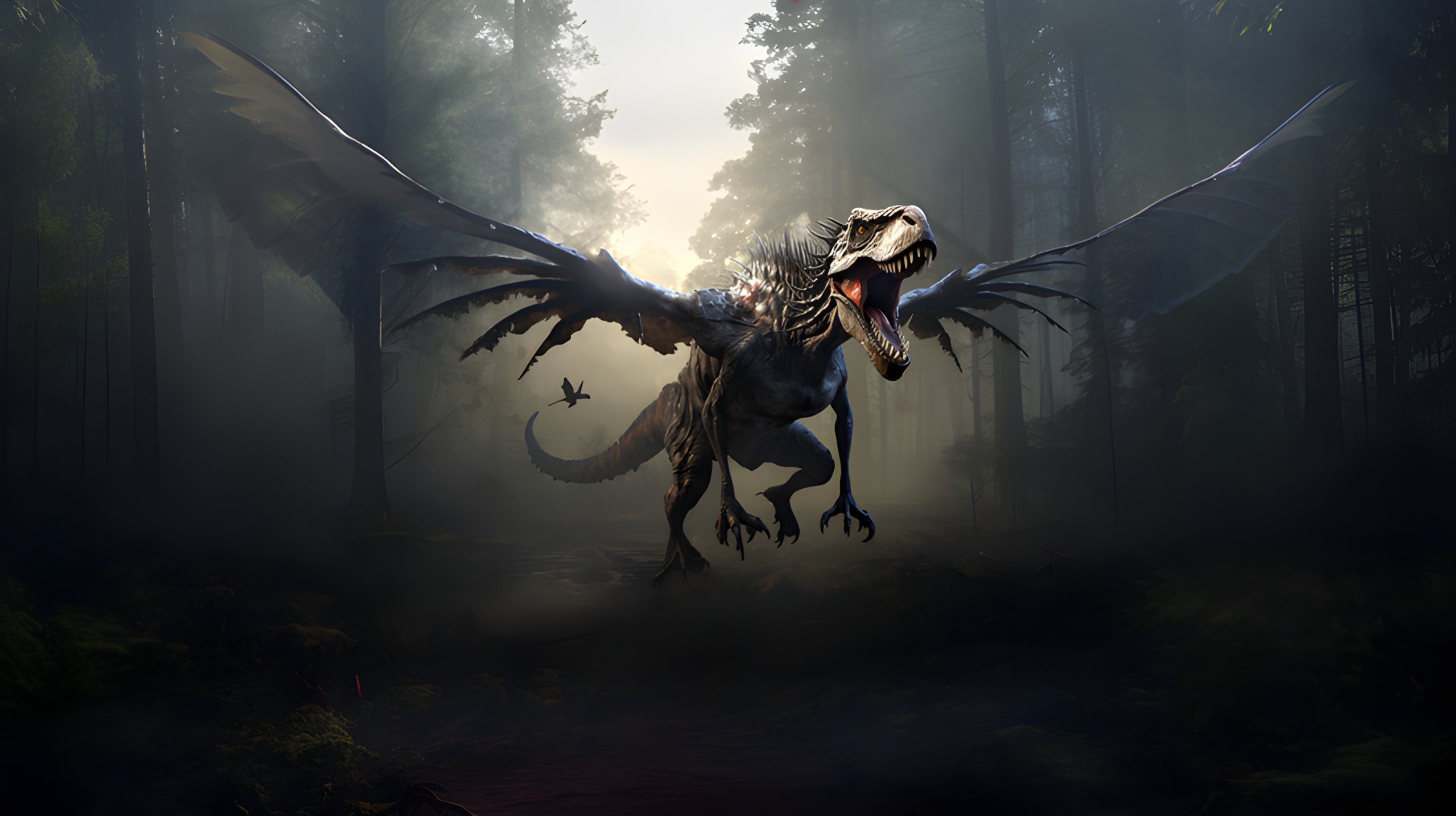 Monster in the woods - Impossible Images - Unique stock images for ...