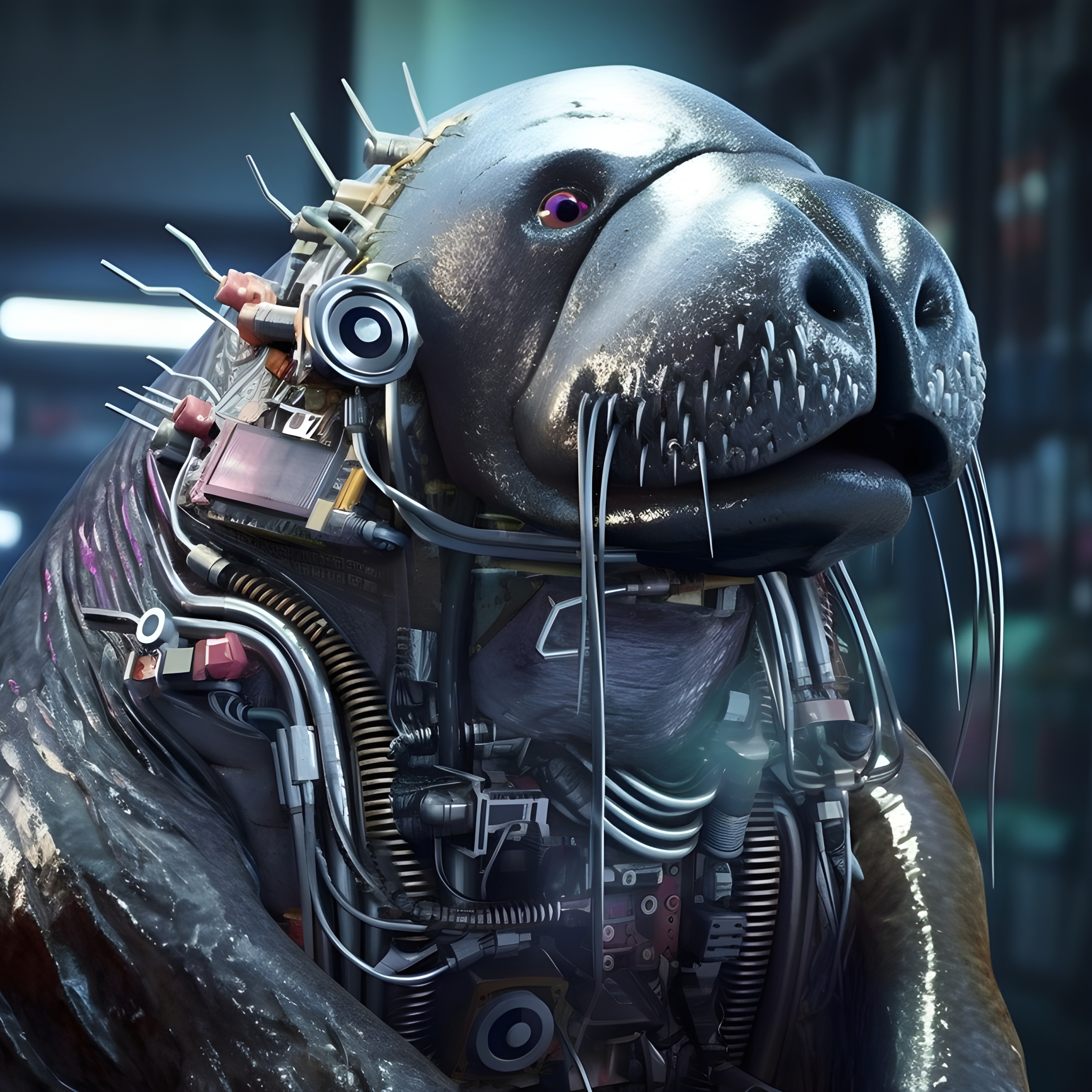 Cybernetic walrus