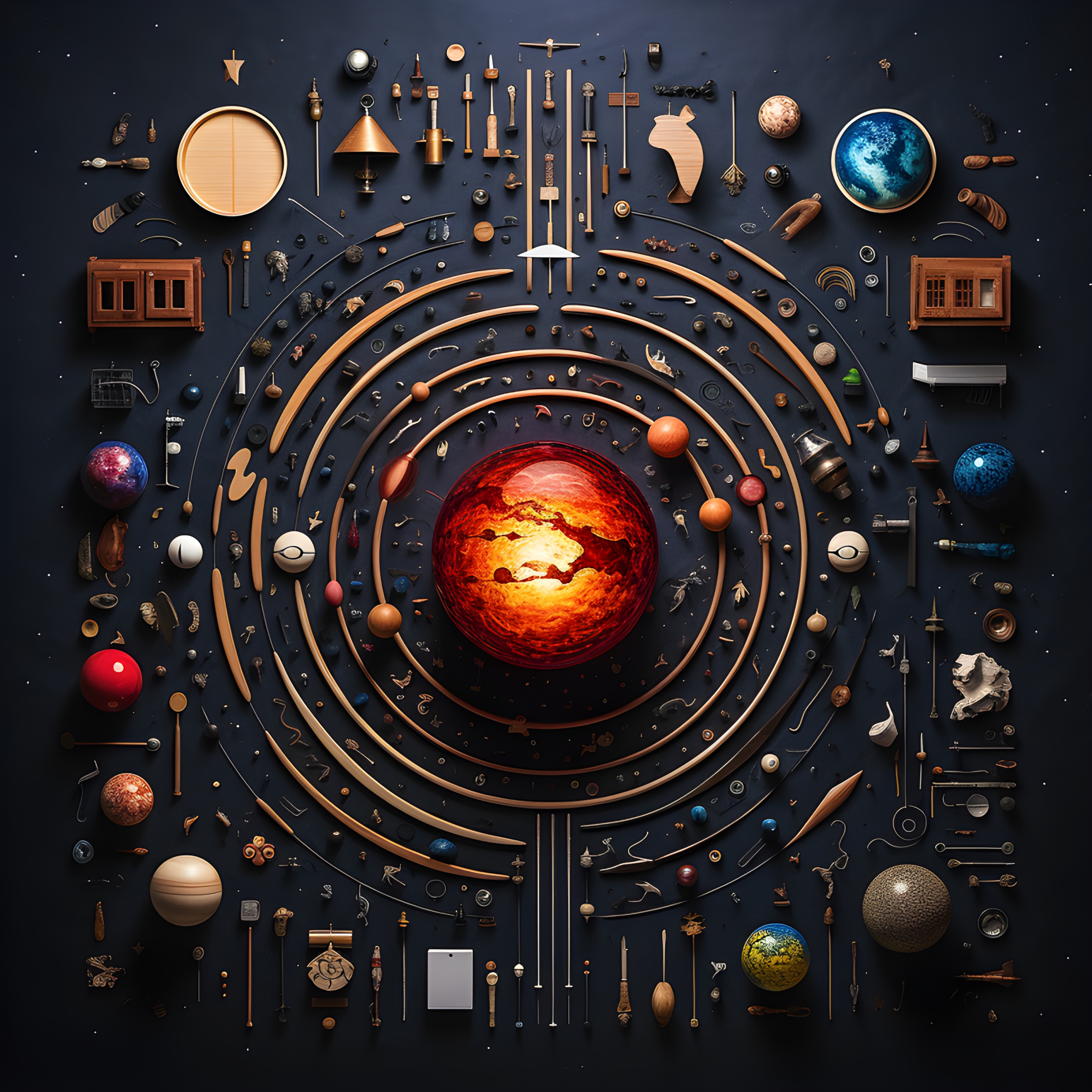 Universe Knolling