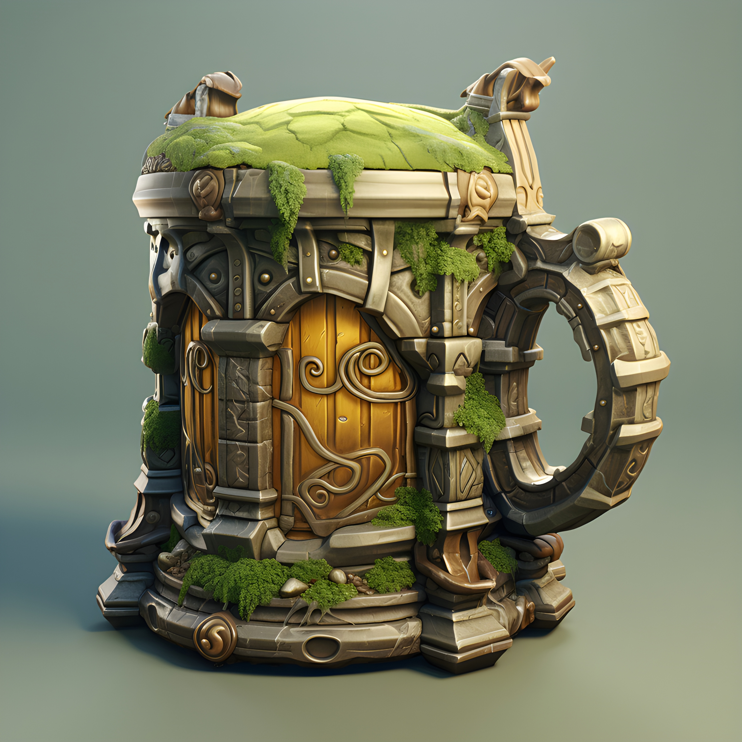 Isometric Tankard
