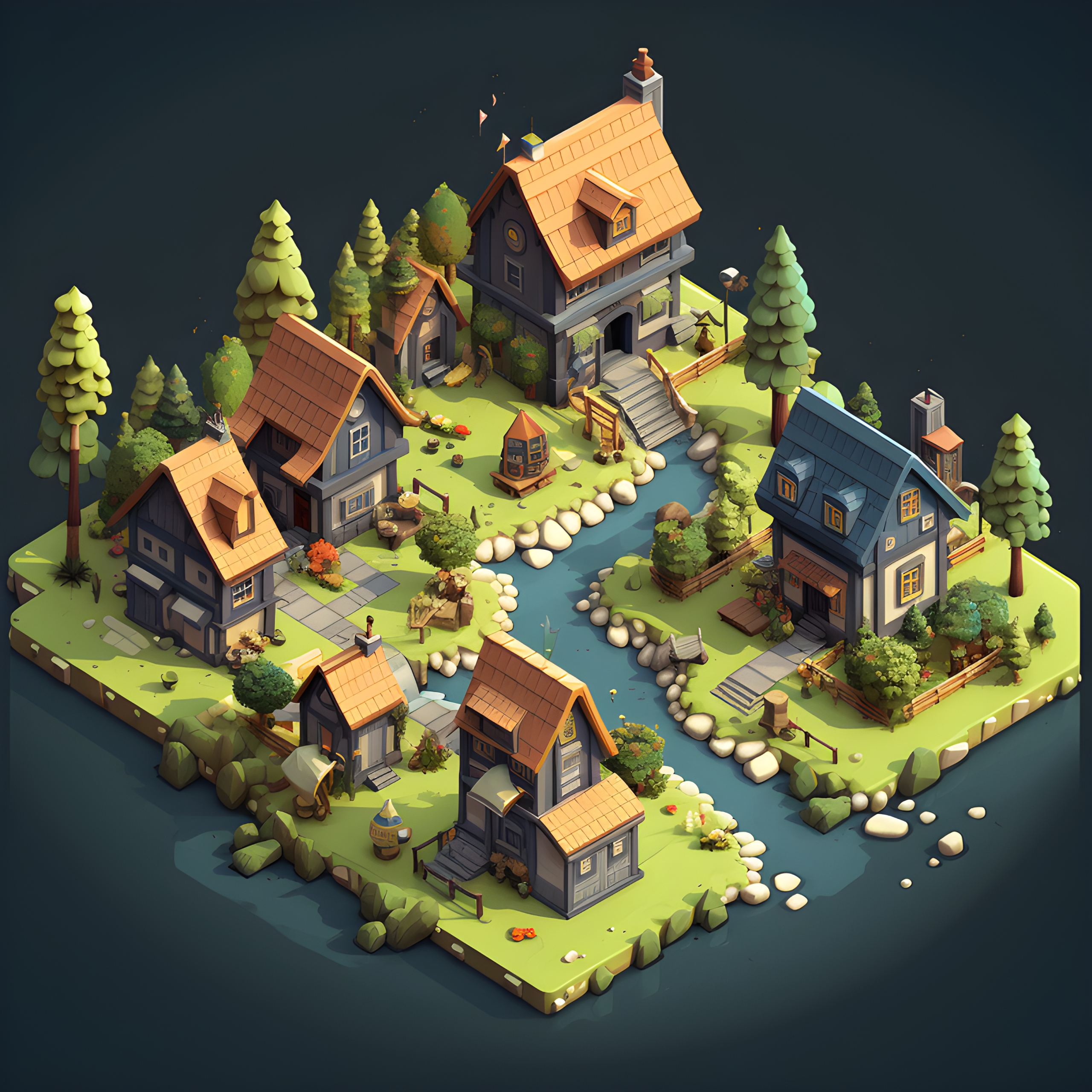 Isometric Village
