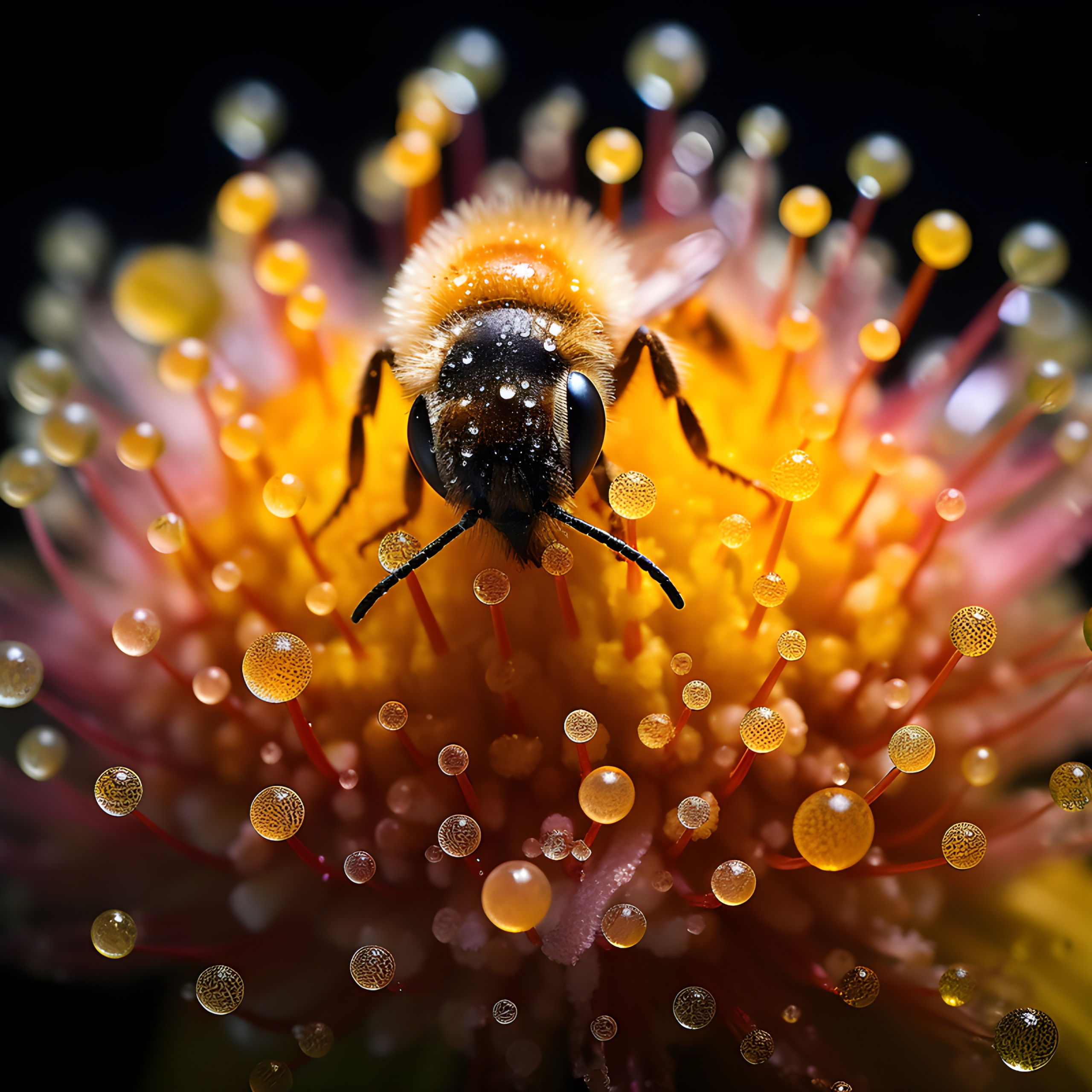 Bee and Pollen