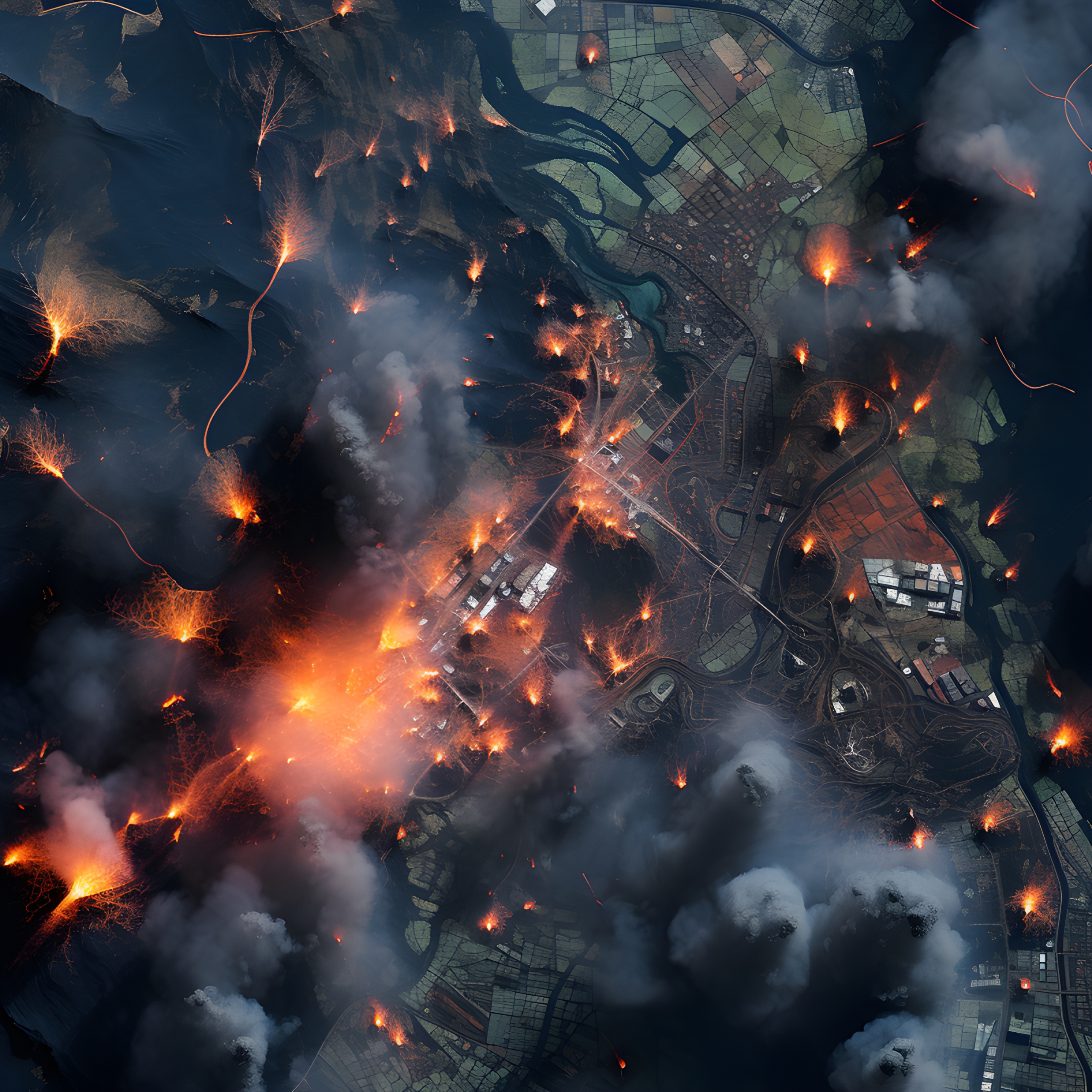 Satellite Photo Hell