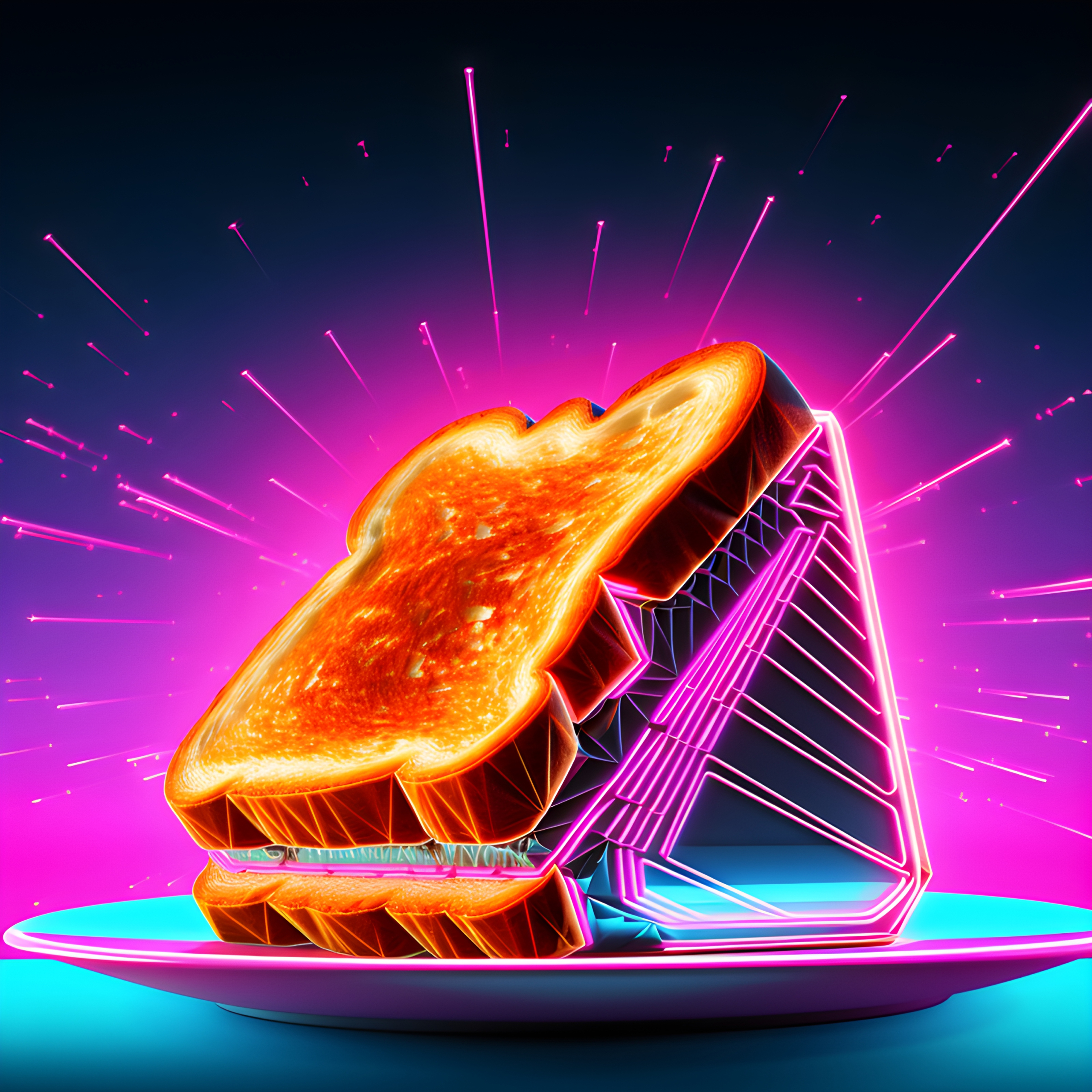 Synthwave Toast