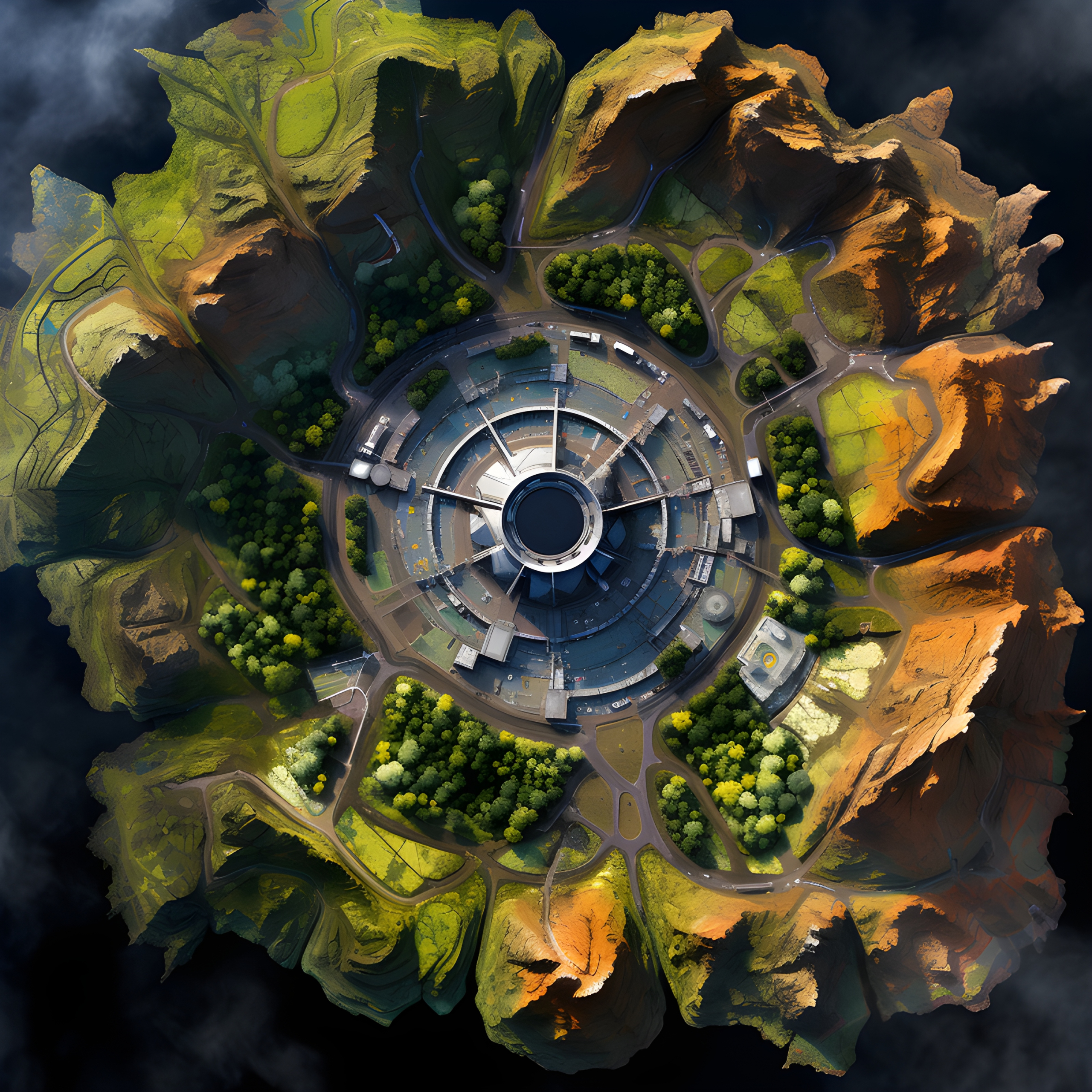 Satellite Photo Valhalla