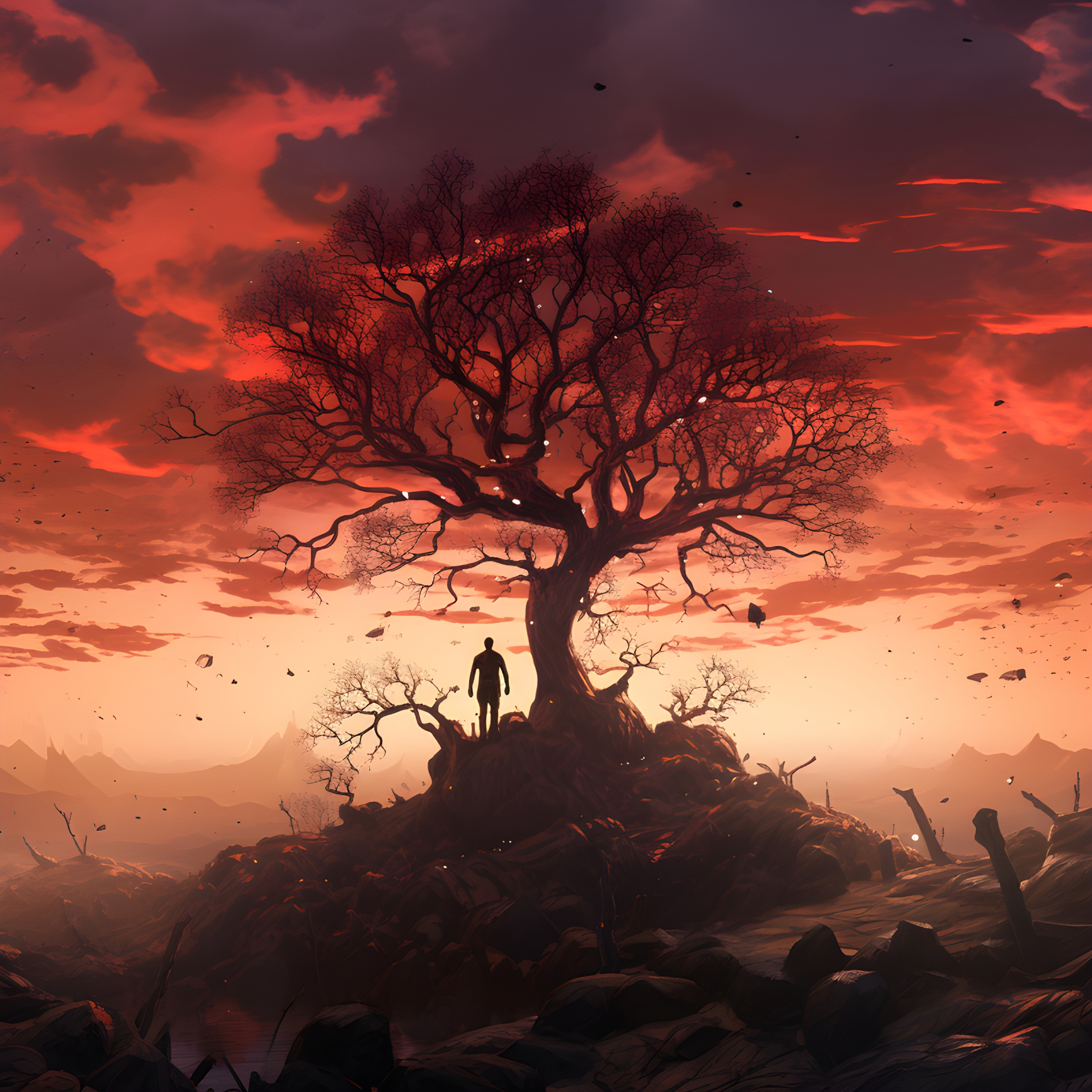 The Last Tree - Impossible Images - Unique stock images for commercial use.