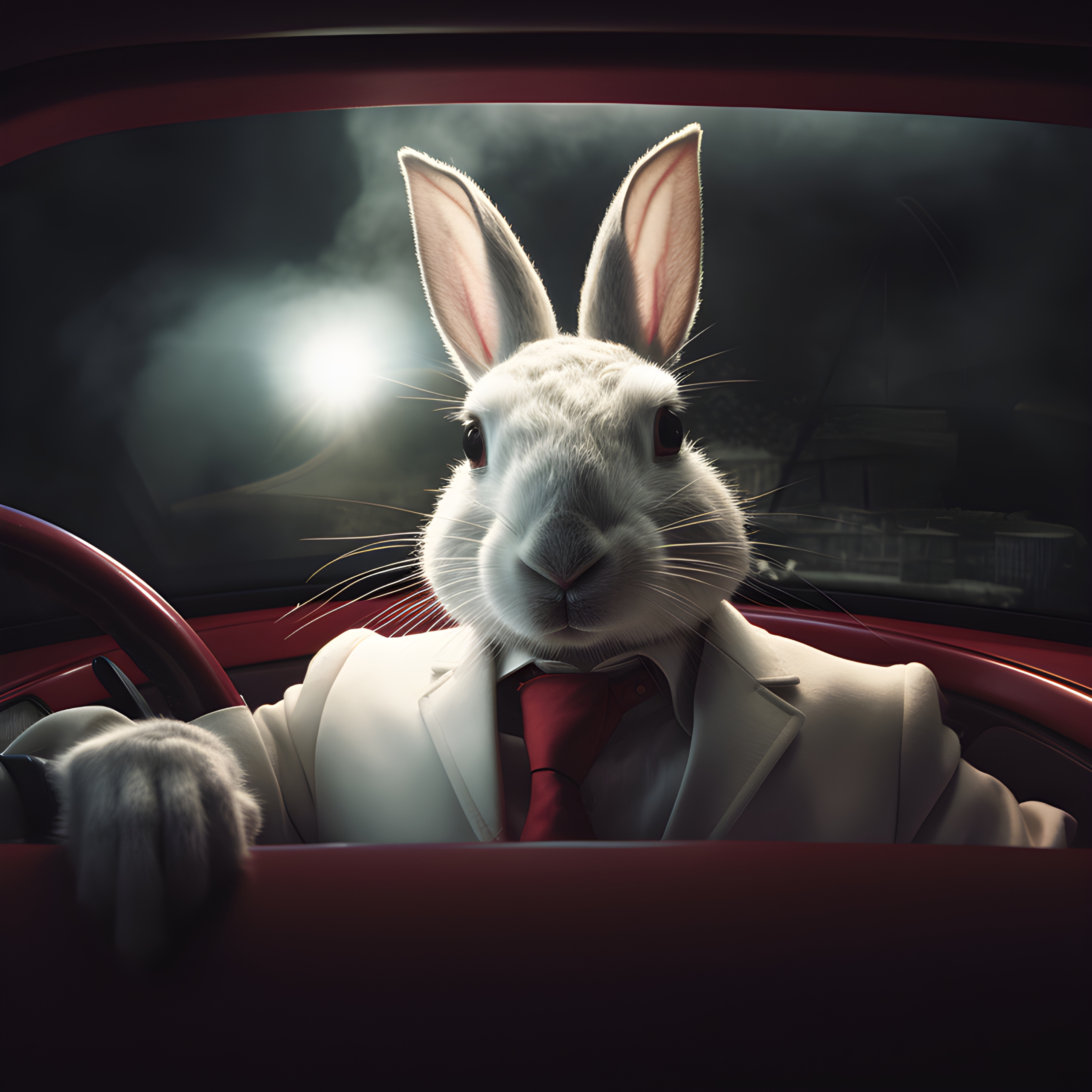 Rabbit boy - Impossible Images - Unique stock images for commercial use.