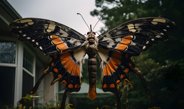 Giant Rift Butterfly Giant butterfly - Impossible Images - Unique stock images for ...