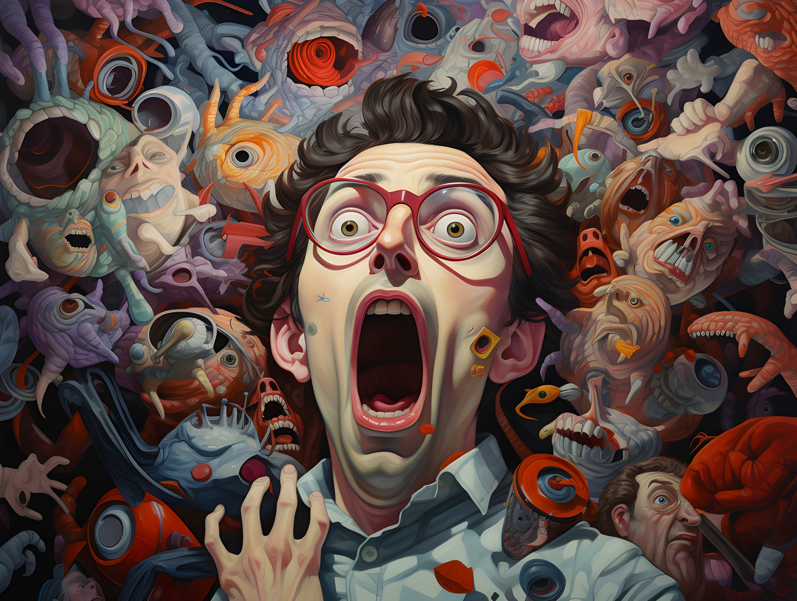Mad man - Impossible Images - Unique stock images for commercial use.