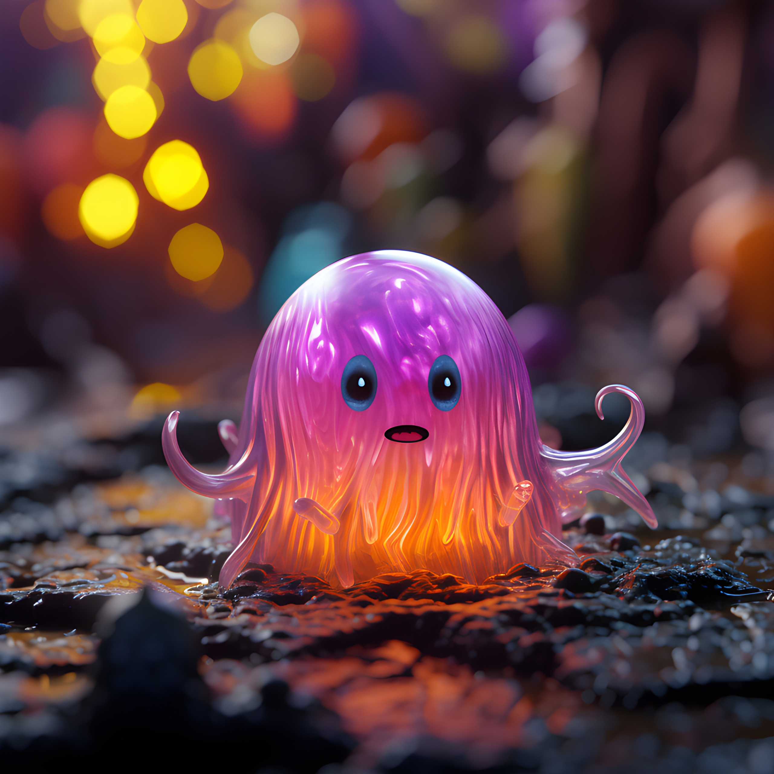 Slime creature - Impossible Images - Unique stock images for