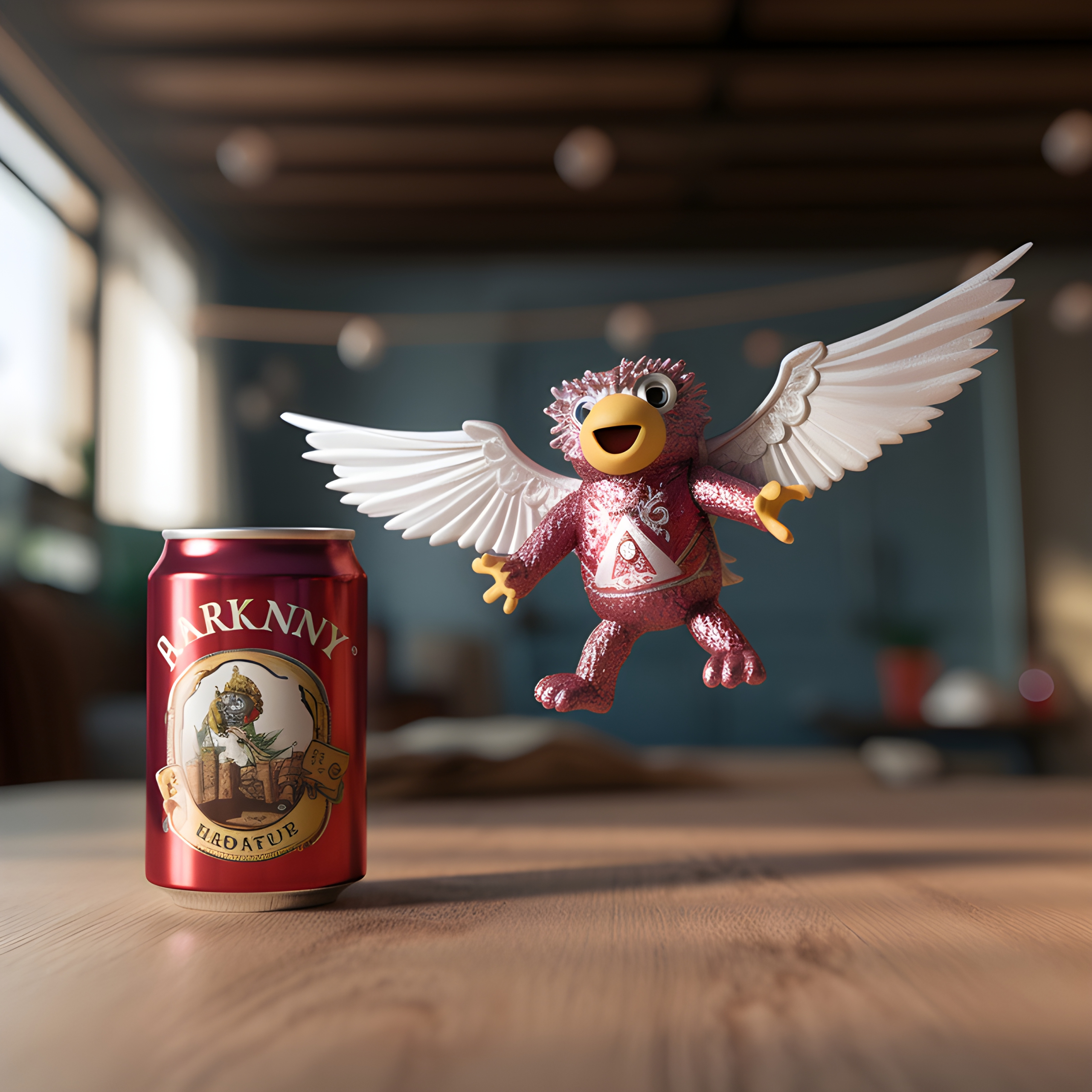 Flying raspberry creature - Impossible Images - Unique stock images for ...