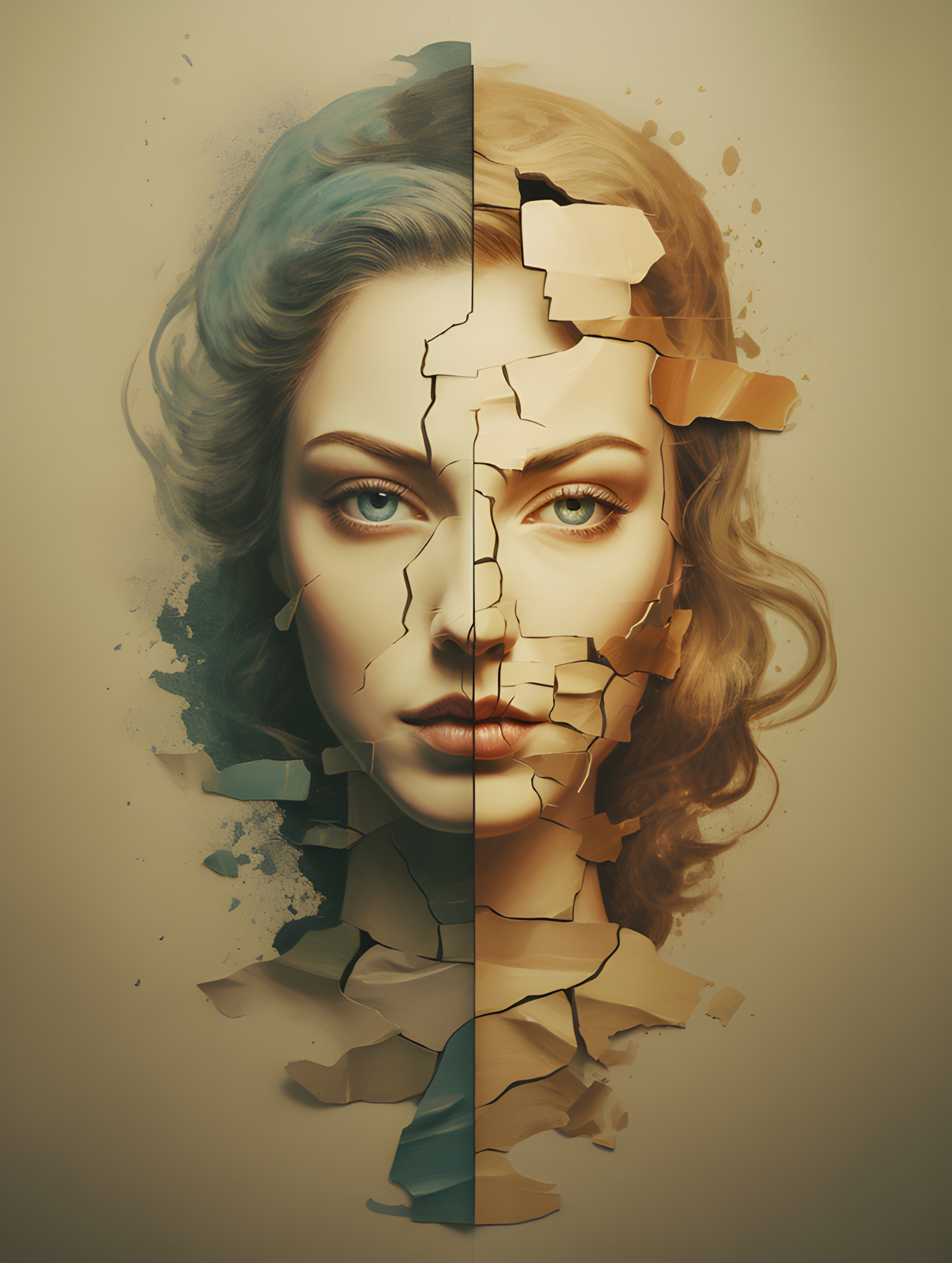 Split personalities - Impossible Images - Unique stock images for ...