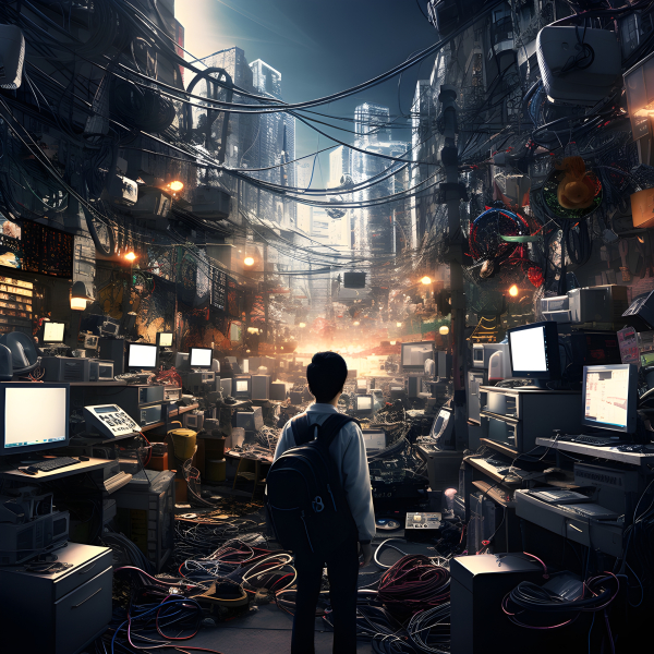 ELECTRONIC CITY visual data 3