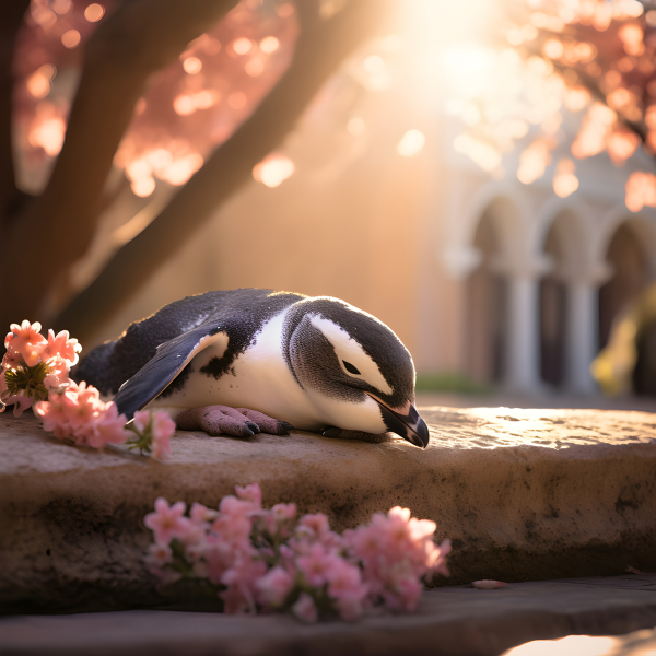 Sleeping Penguin