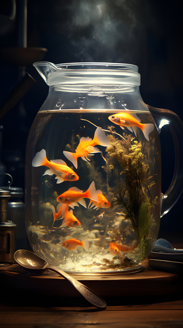 A different kettle of fish Impossible Images Unique stock images