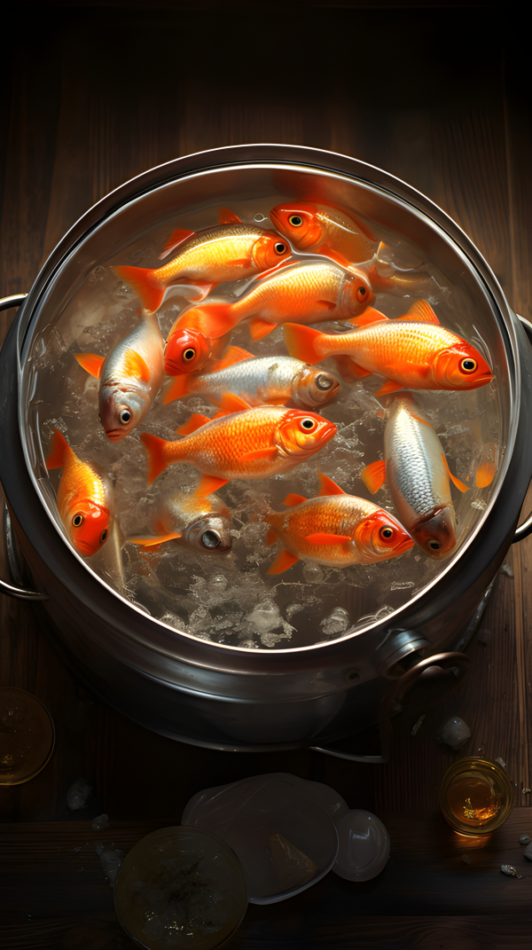 A different kettle of fish Impossible Images Unique stock images