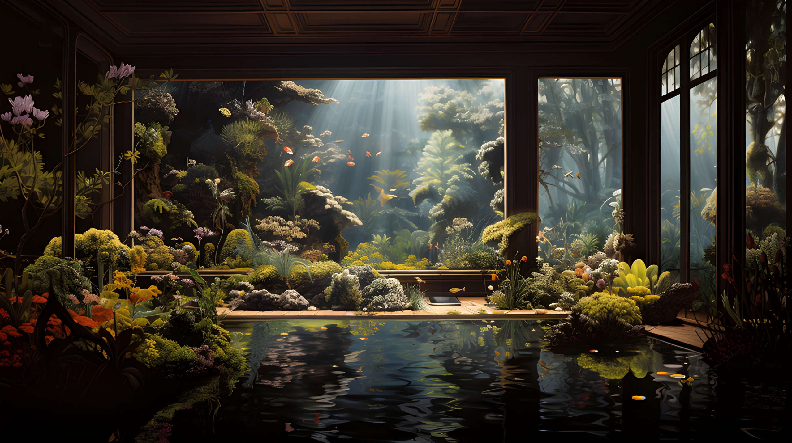 A living room