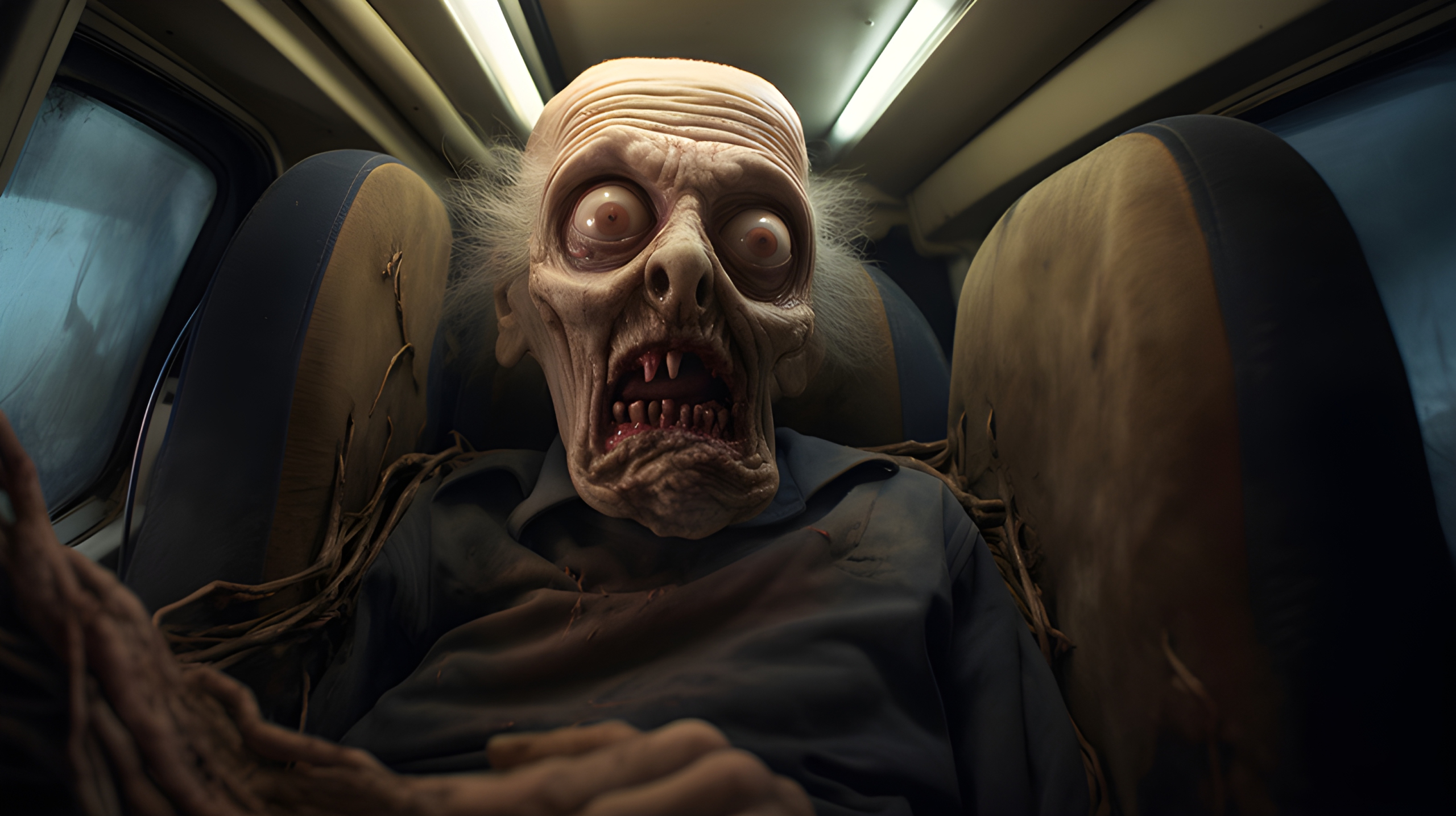 Cramped back seat