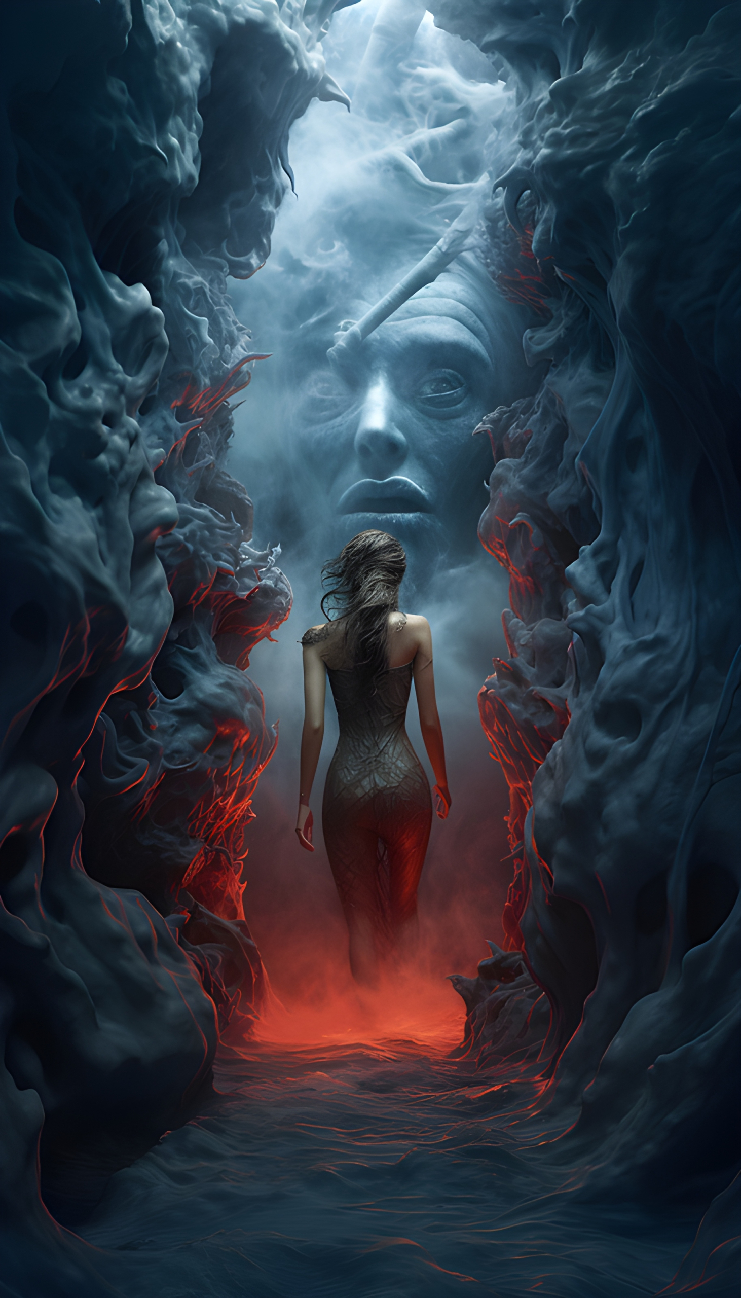 Between the Devil and the deep blue sea
