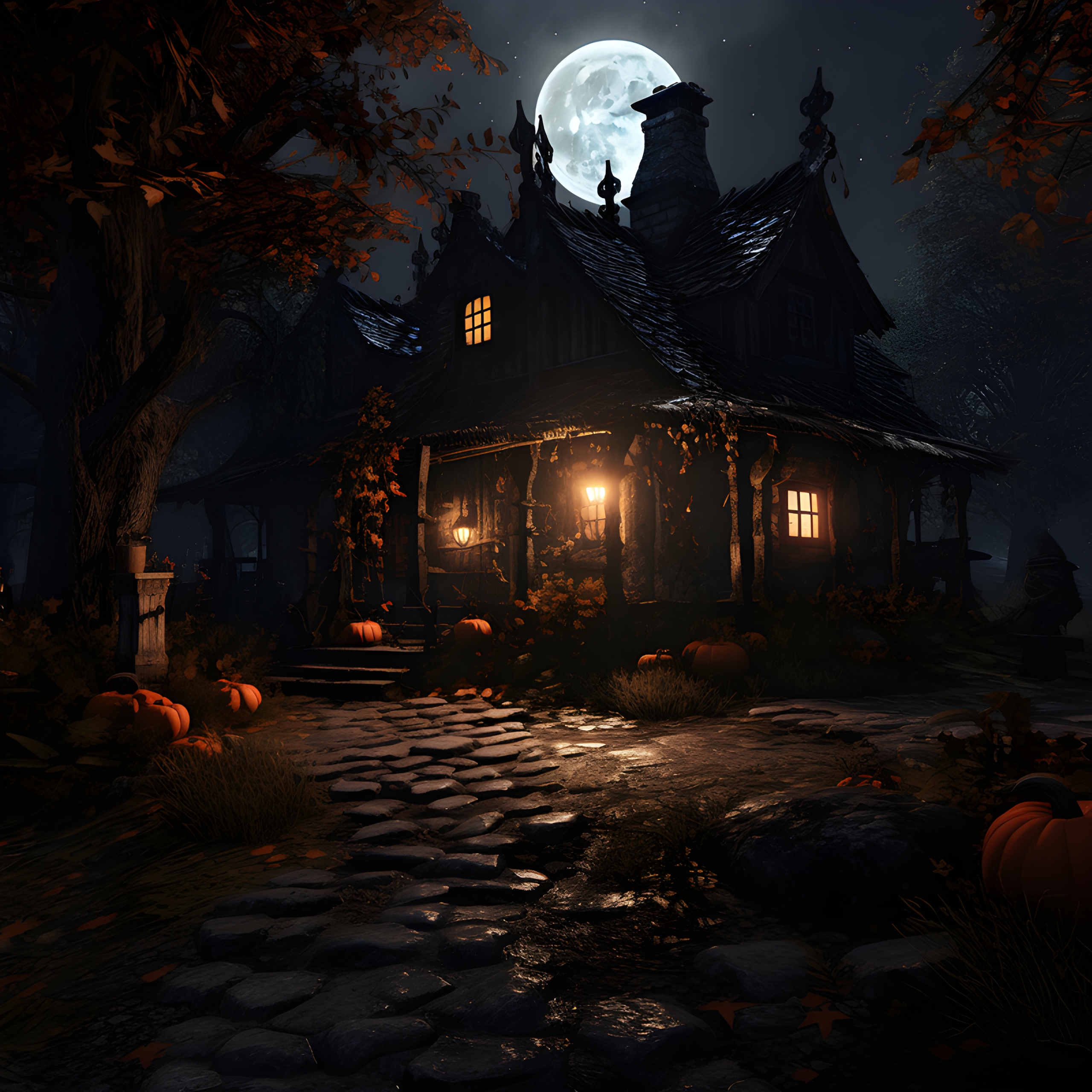 Dare you enter a witch’s cottage on Halloween?