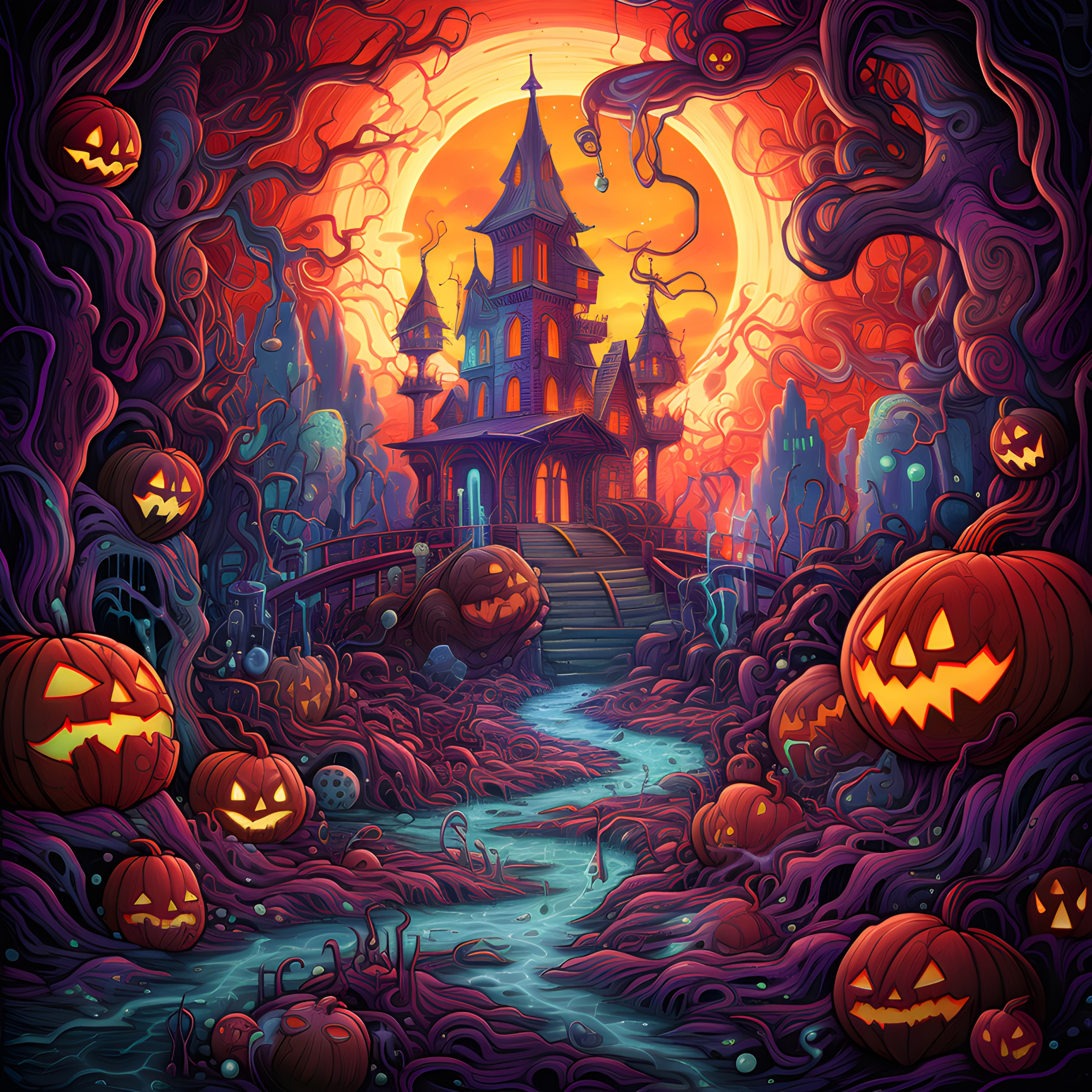 Bright Halloween
