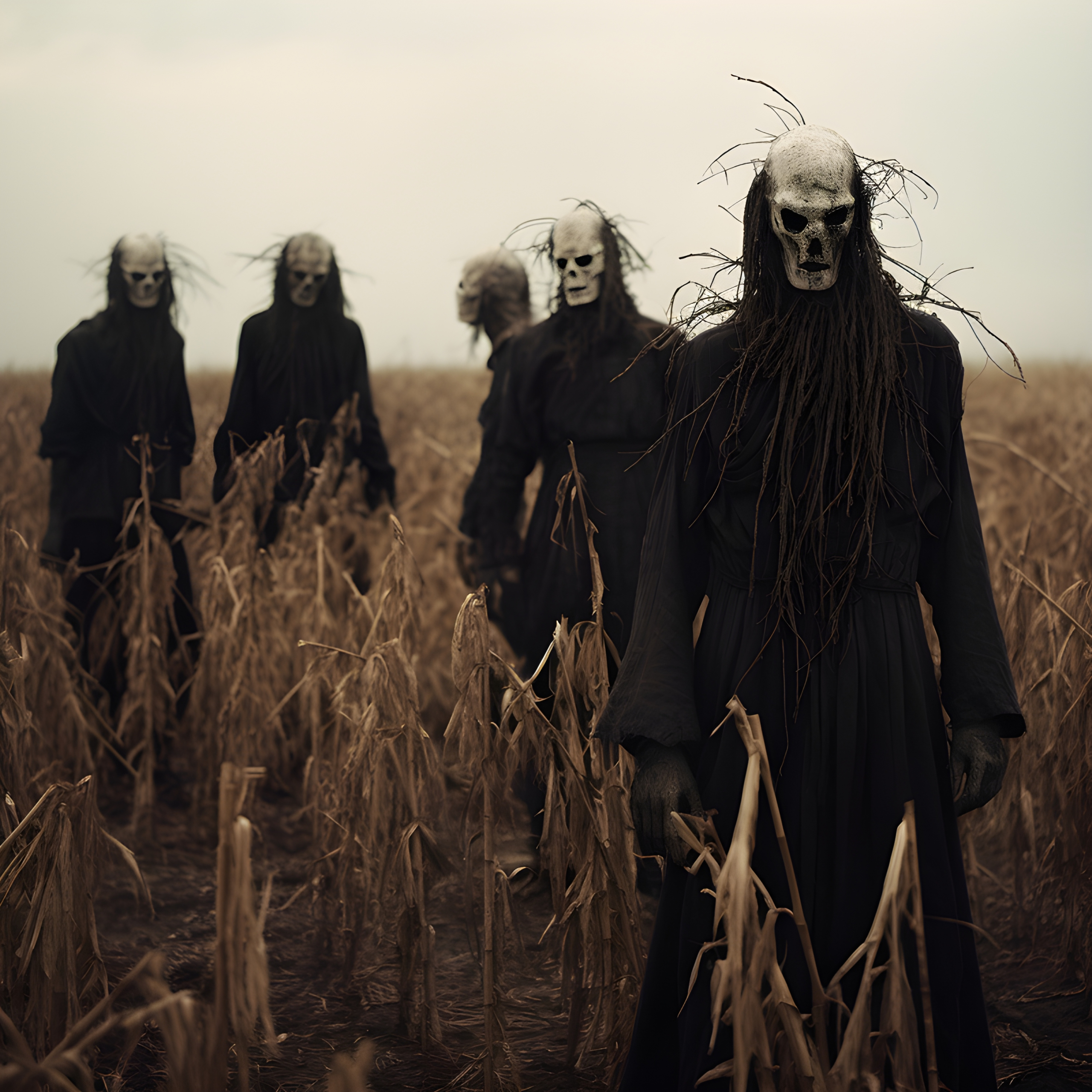 Unfortunately scarecrows come to life at Halloween