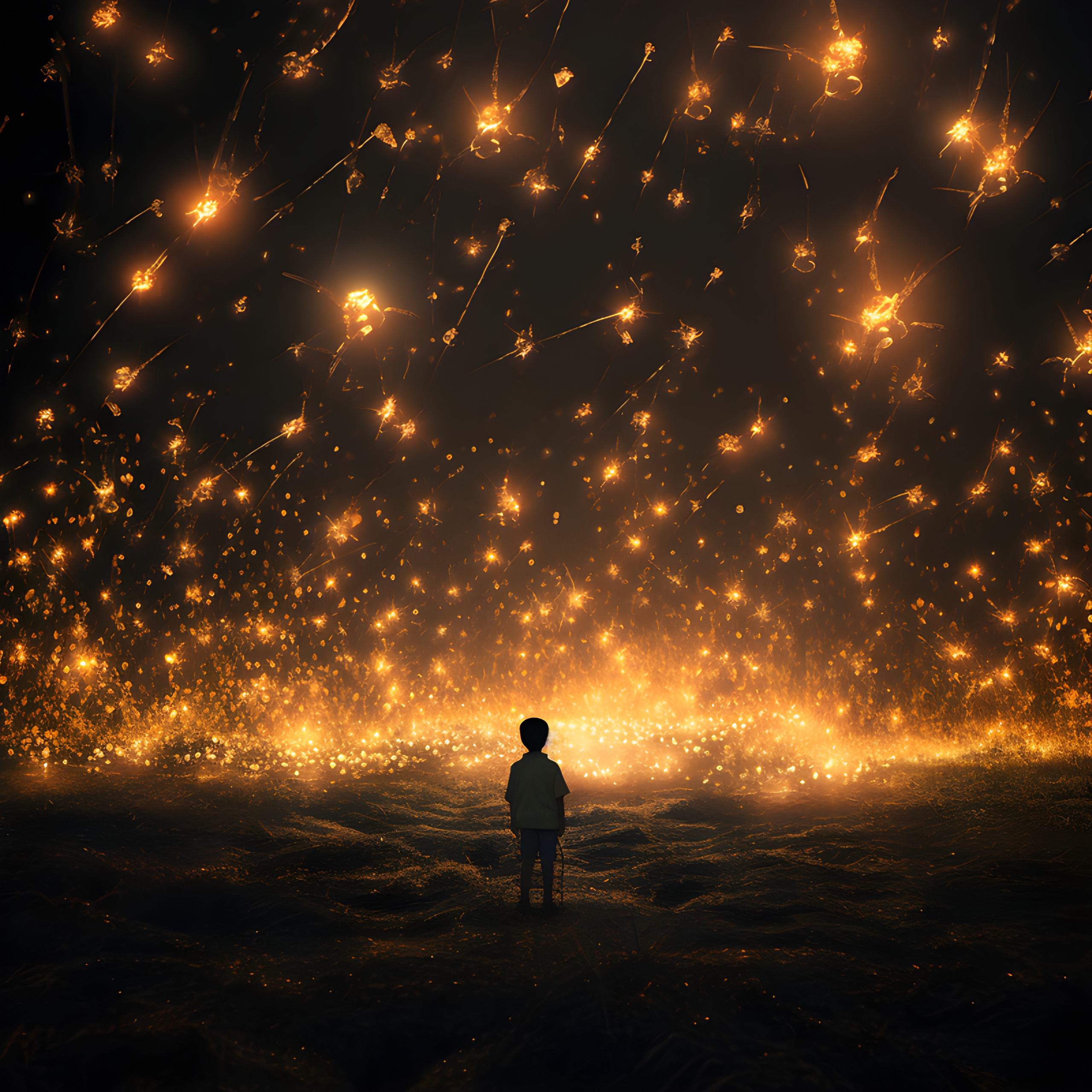 10 million fire flies