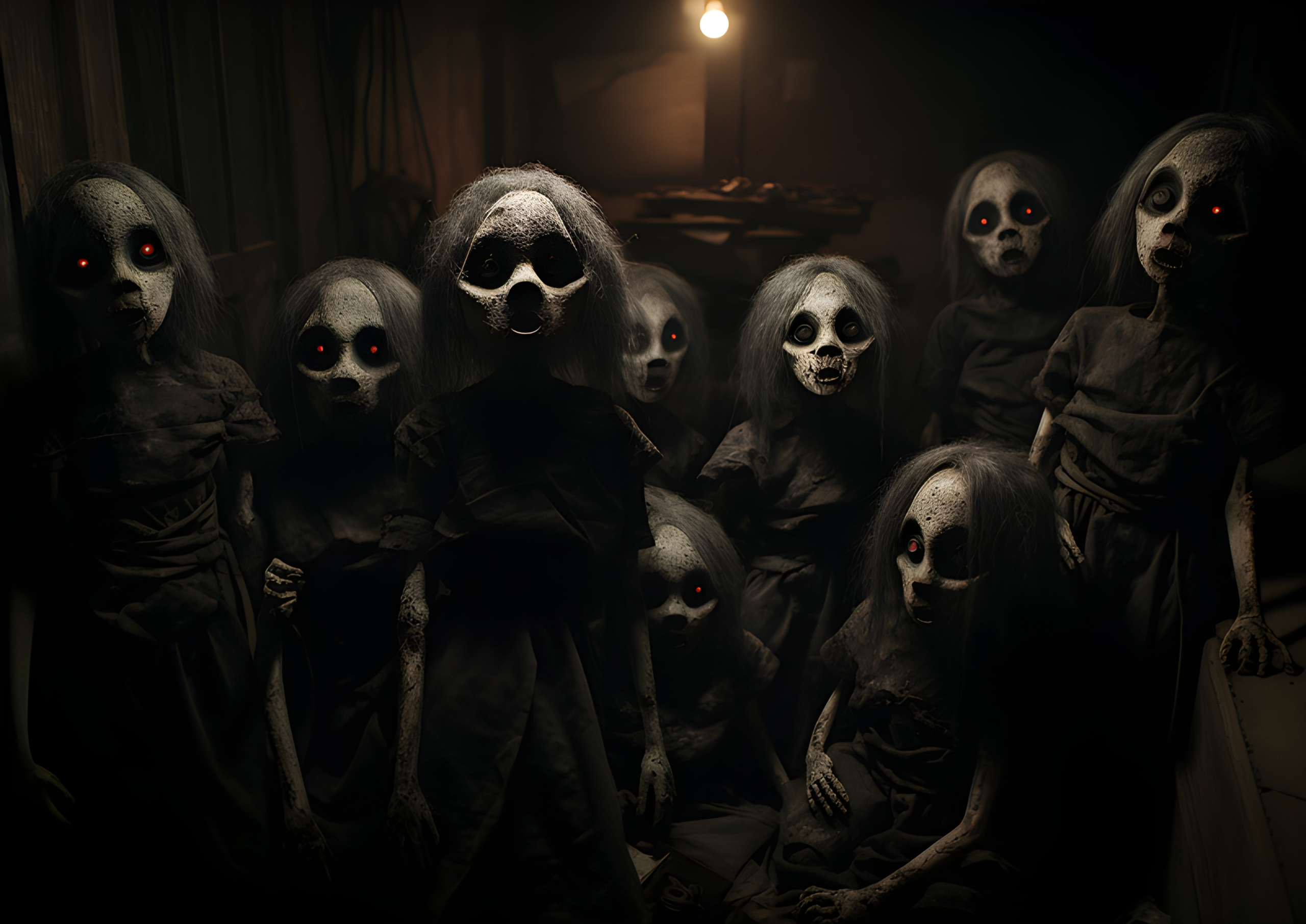 Creepy dolls in your attic