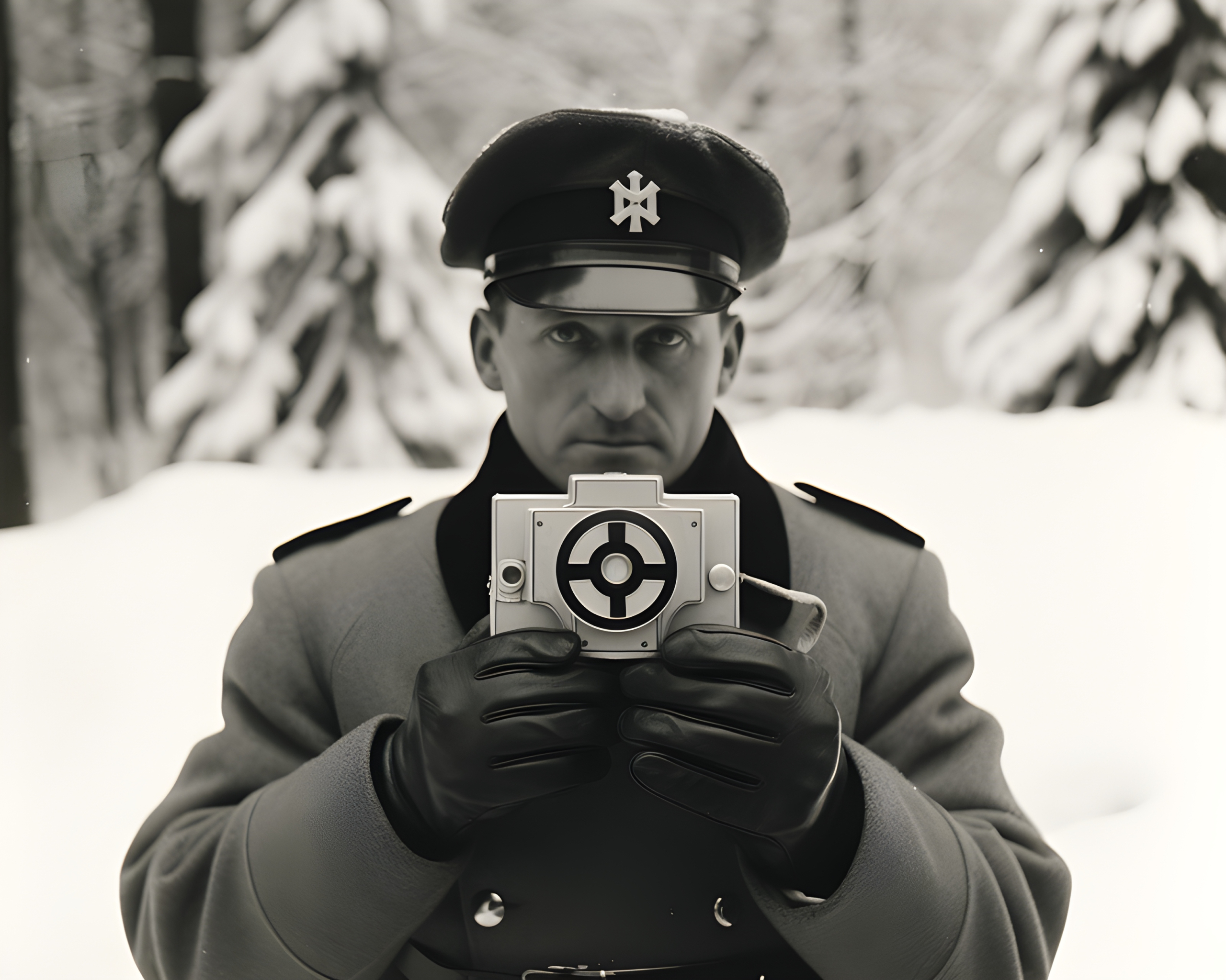A 1940s soldier with new technology