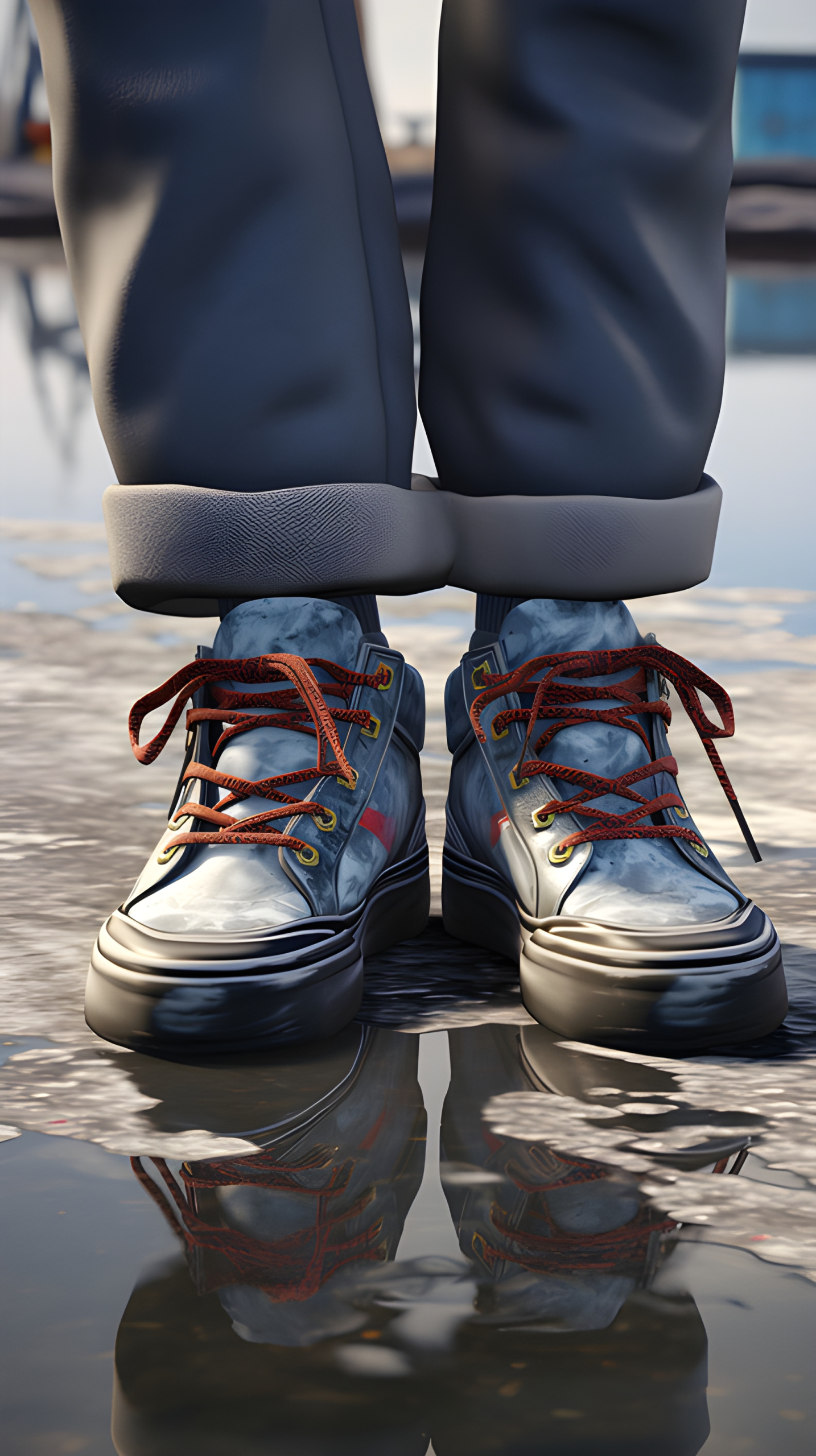 Cold feet - Impossible Images - Unique stock images for commercial use.