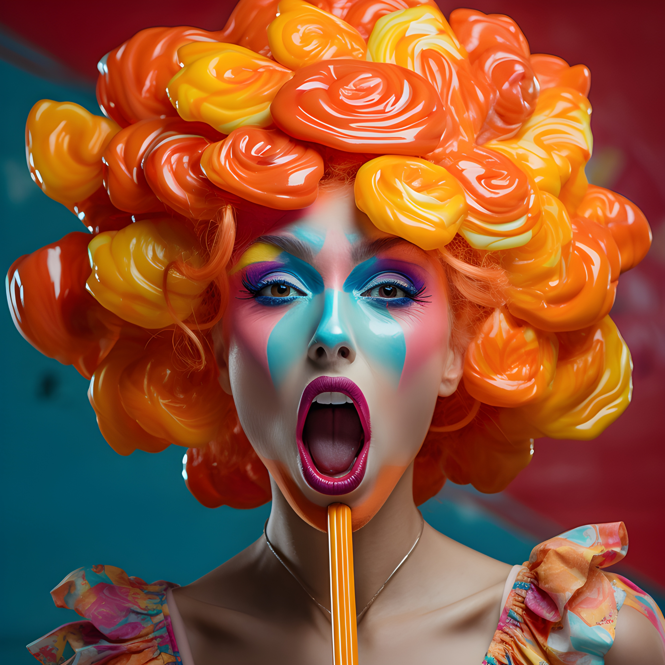 The lady who wanted to be a lollipop
