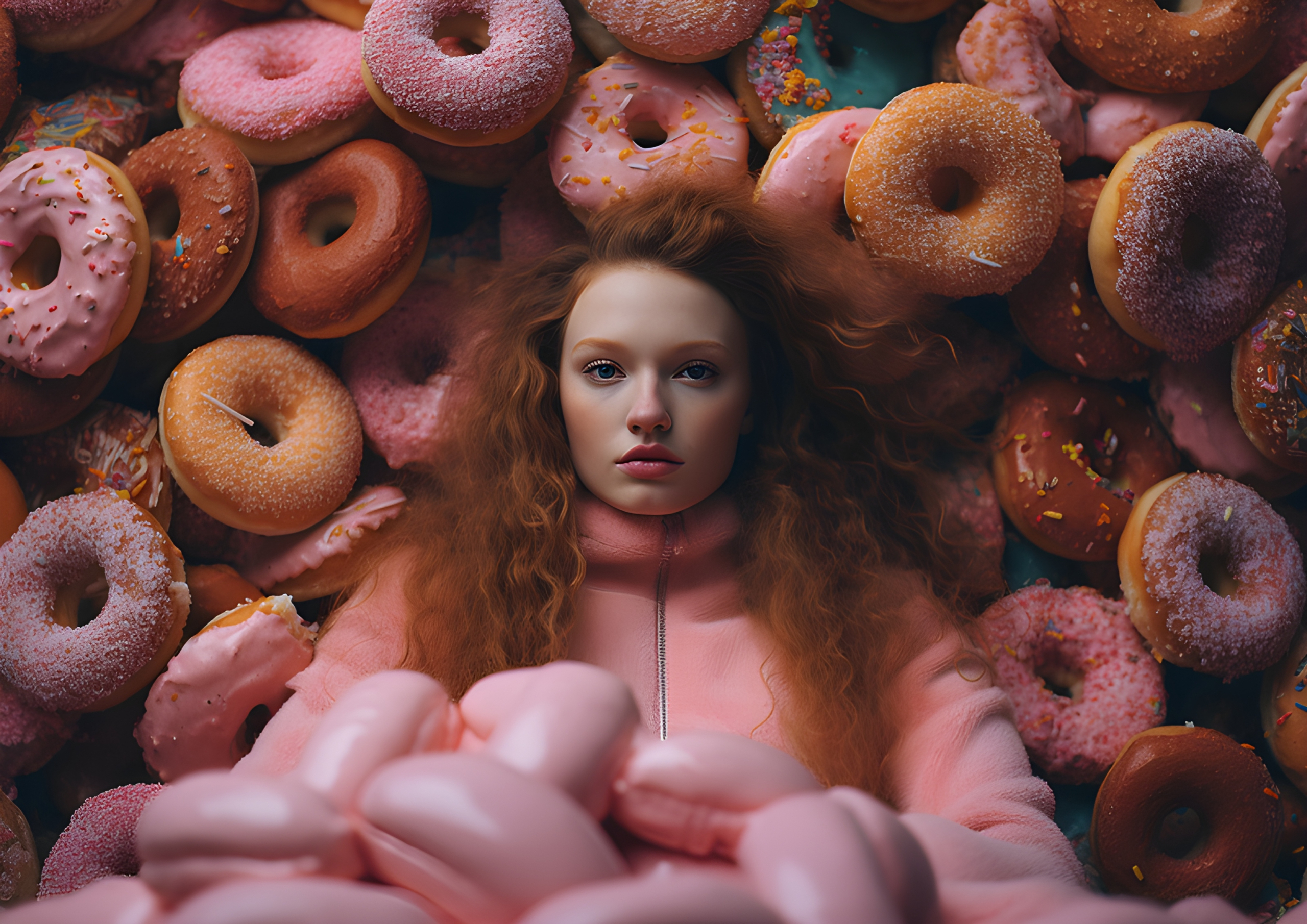 Doughnuts on her mind