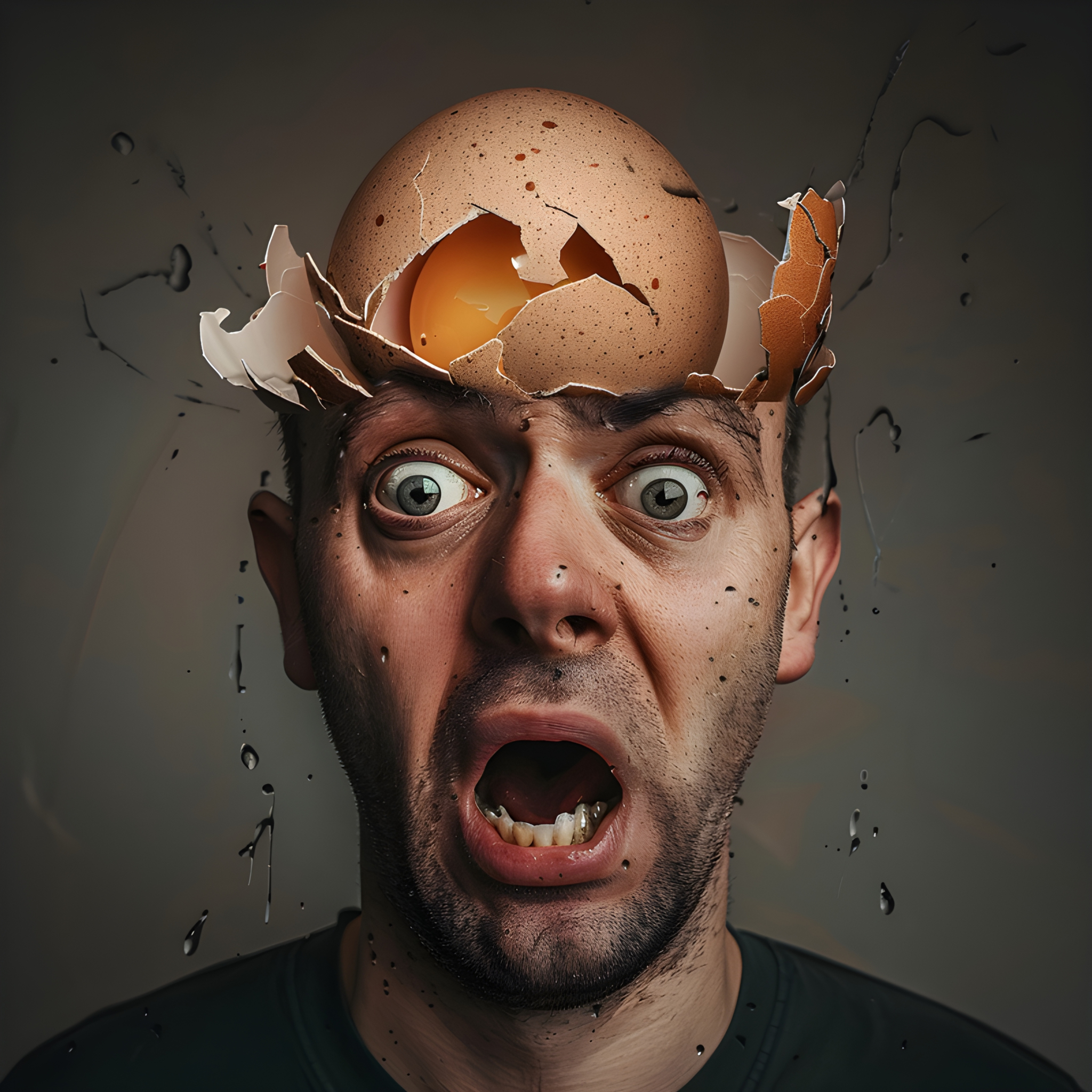 Exploding Egg Injury Exploding egg head - Impossible Images - Unique stock images for ...