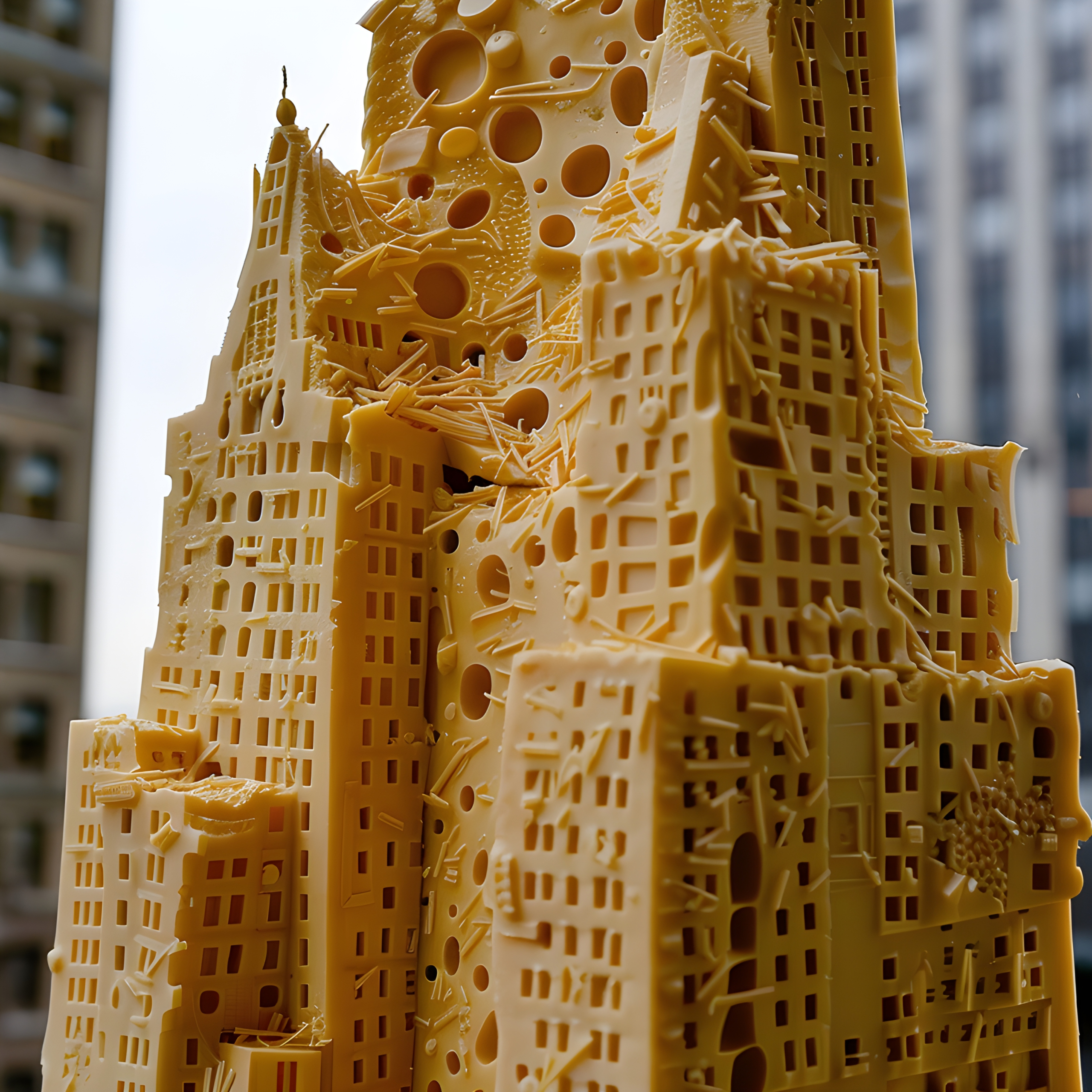 Cheese skyscrapers - Impossible Images - Unique stock images for ...