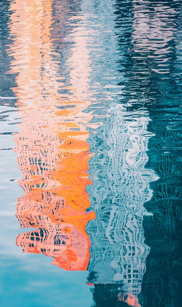 Distorted Reflections in Rippled Water - Impossible Images - Unique ...