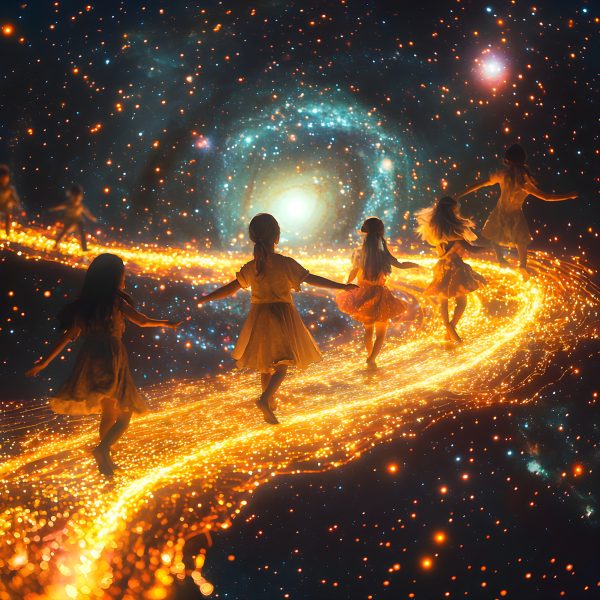 Cosmic Face Paint Galaxy Glow - Impossible Images - Unique stock