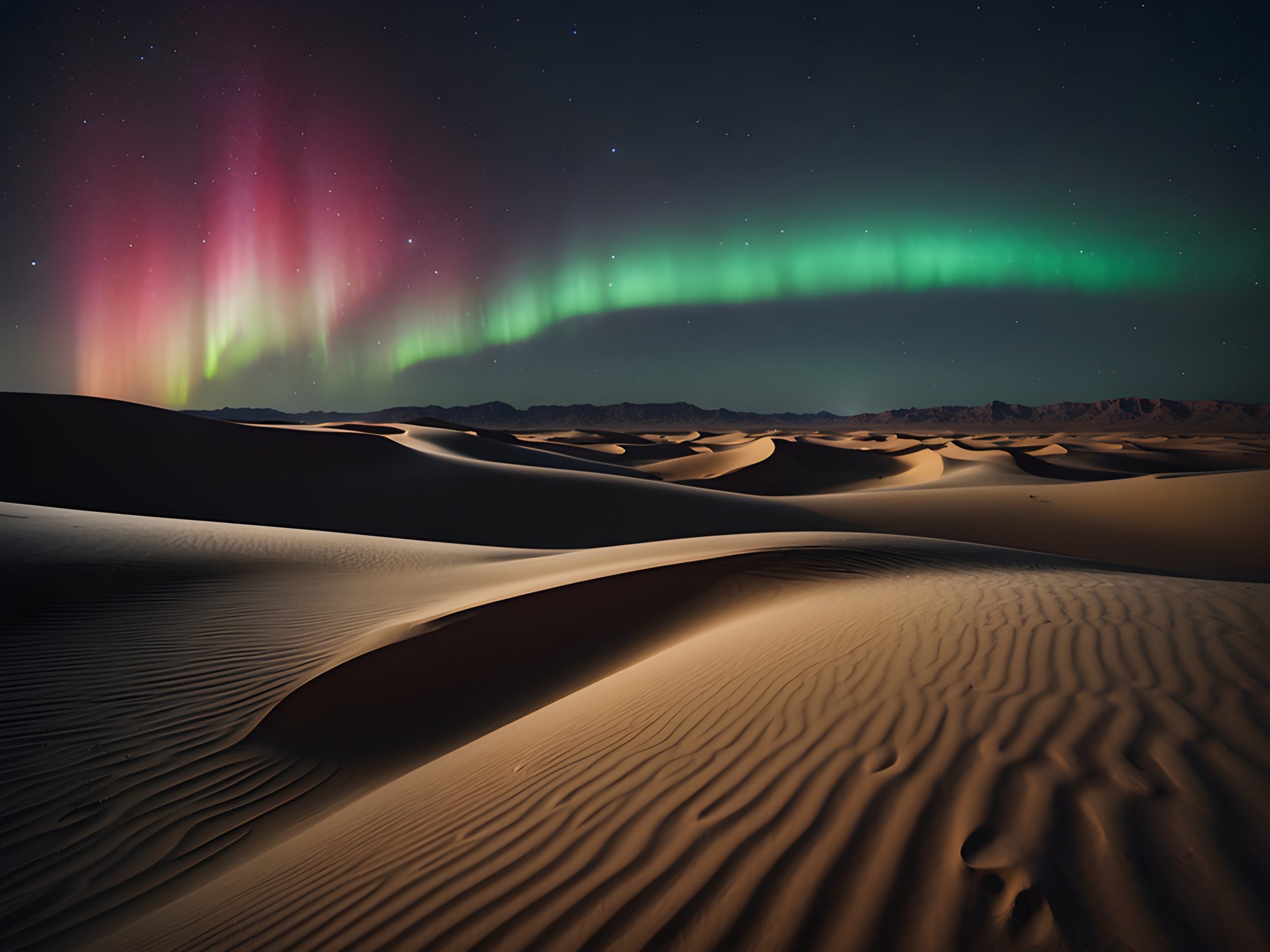 Desert Aurora Borealis
