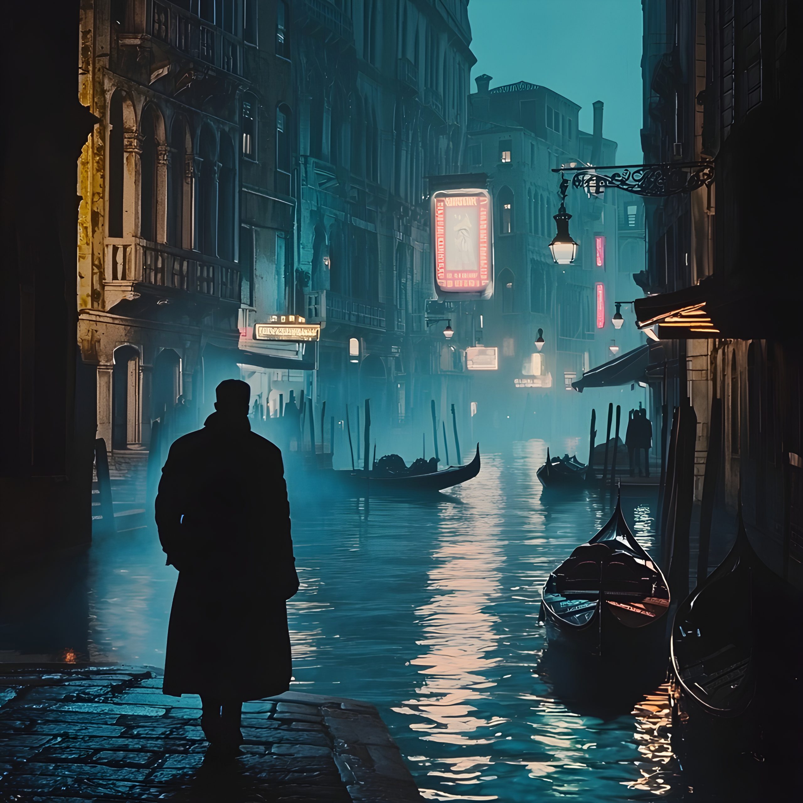 Venetian Night, Lonely Figure