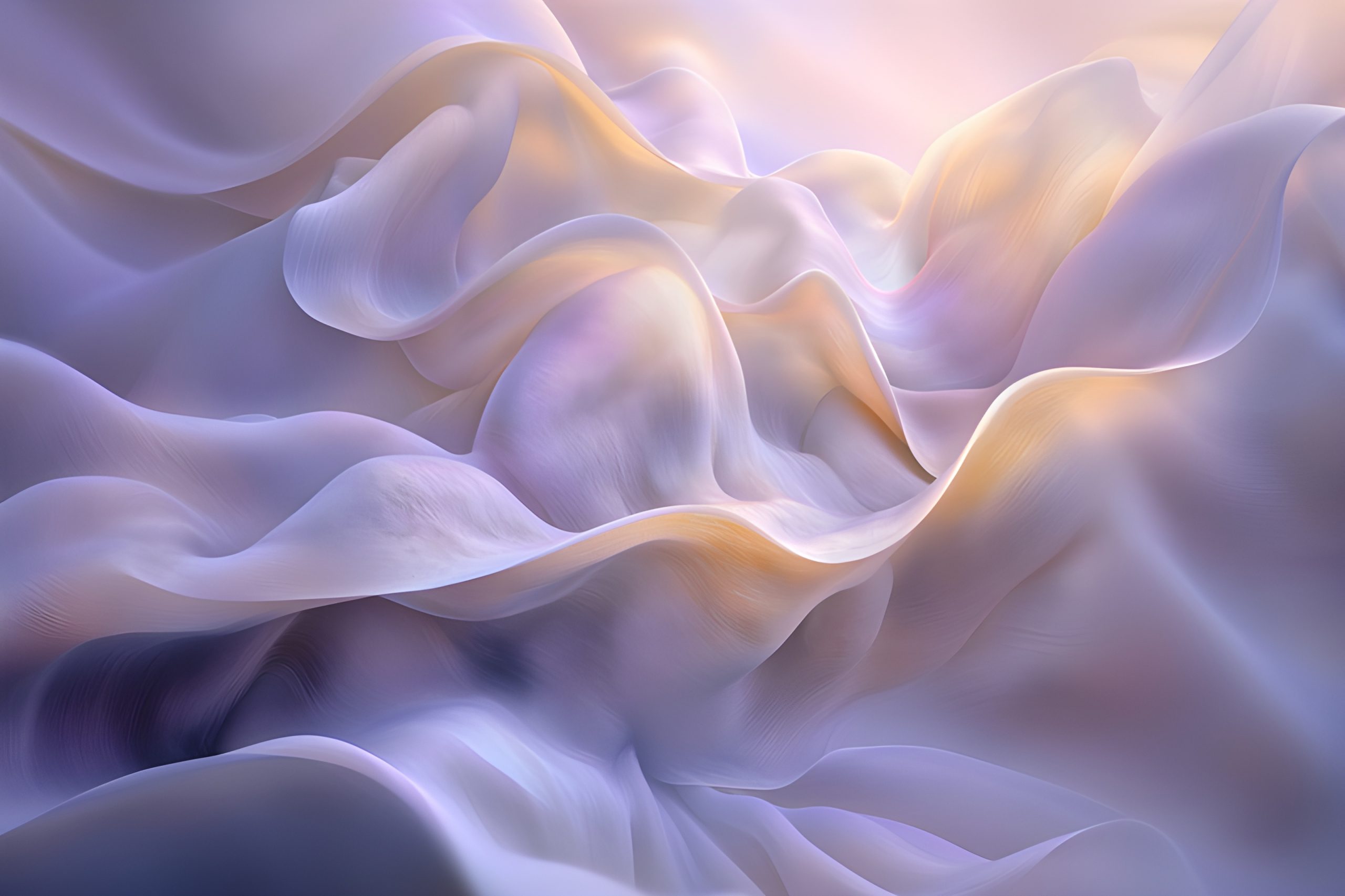 Dreamy Purple Silk Drapes