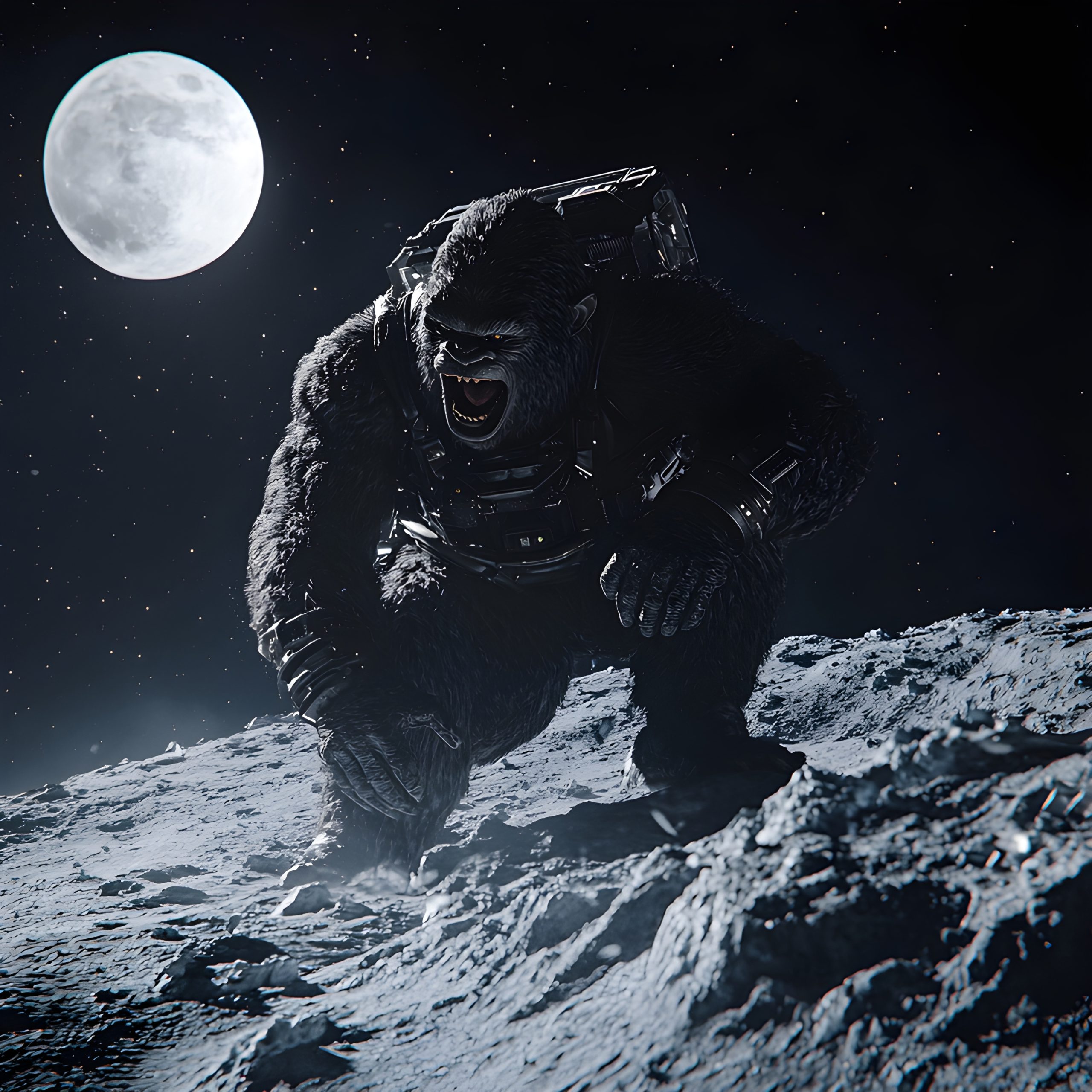 Kong’s Lunar Landing